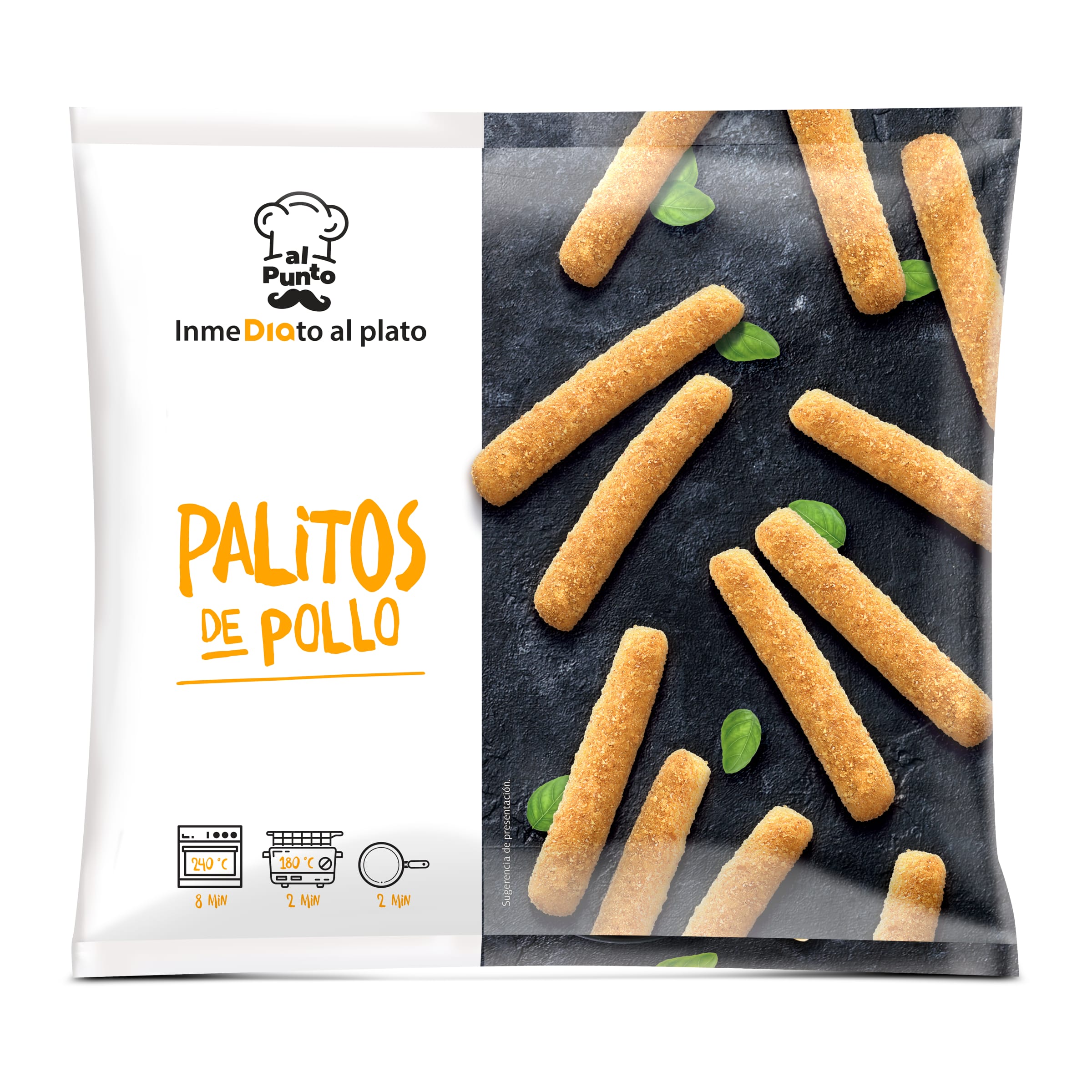 DIA AL PUNTO palitos de pollo bolsa 400 gr