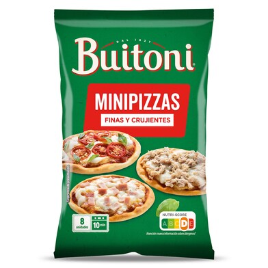 Masa para mini pizza Buitoni bolsa 265 g-0 Masa para mini pizza Buitoni bolsa 265 g-0