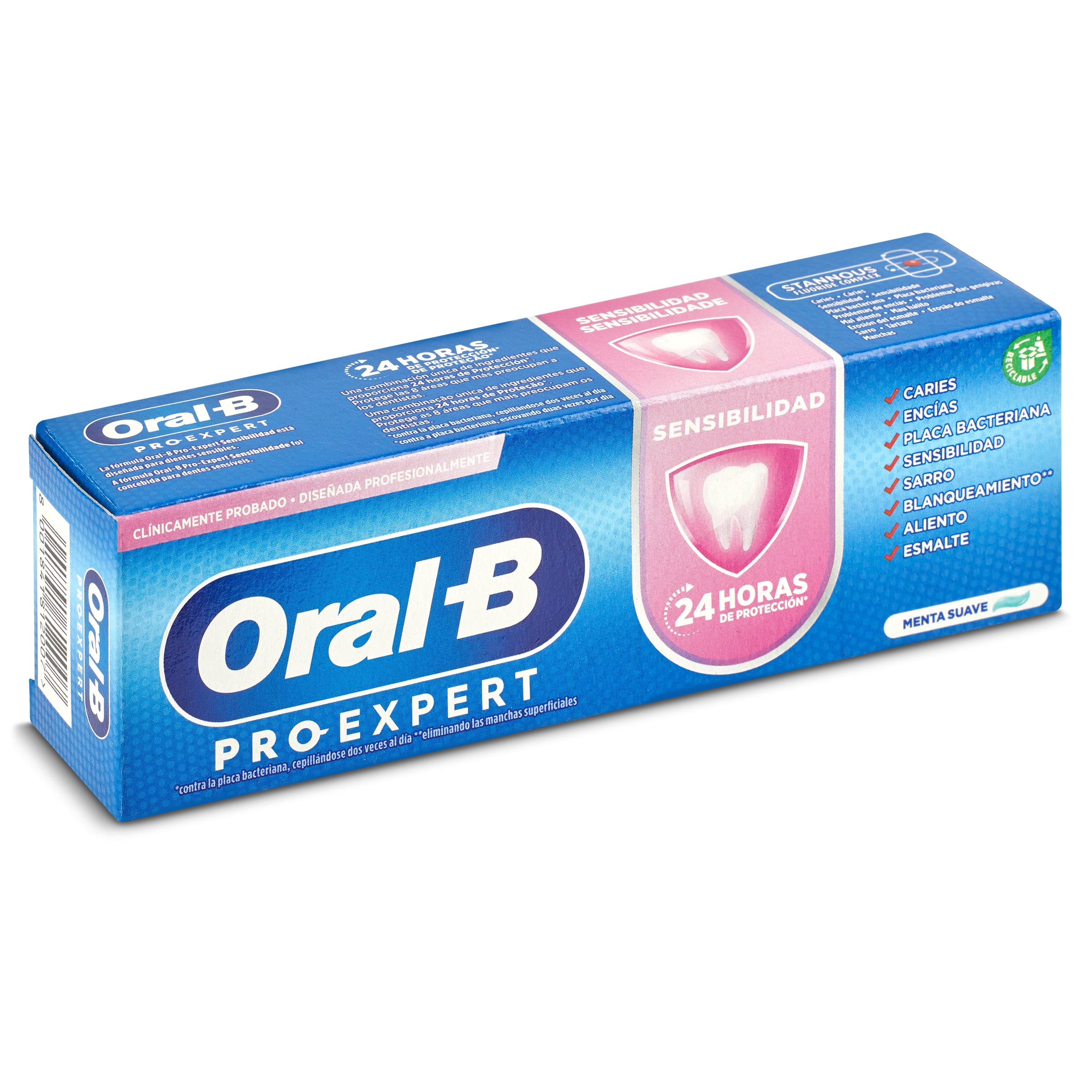 Pasta de dientes pro-expert multiprotección Oral-B tubo 75 ml