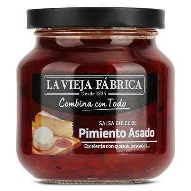 Salsa dulce de pimiento asado La vieja fábrica 280 g-0 Salsa dulce de pimiento asado La vieja fábrica 280 g-0