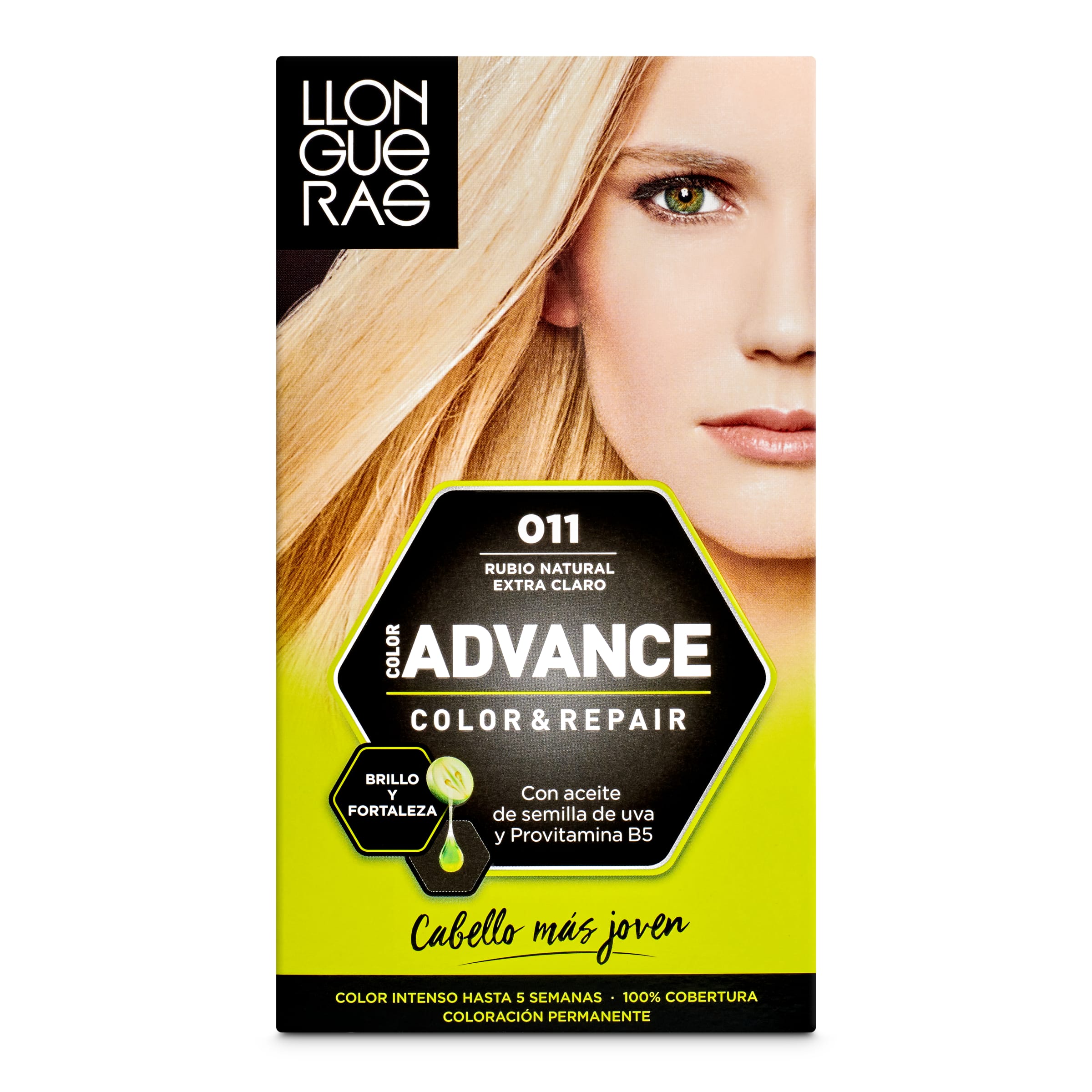 LLONGUERAS tinte Rubio Natural Extra Claro Nº 011 caja 1 ud