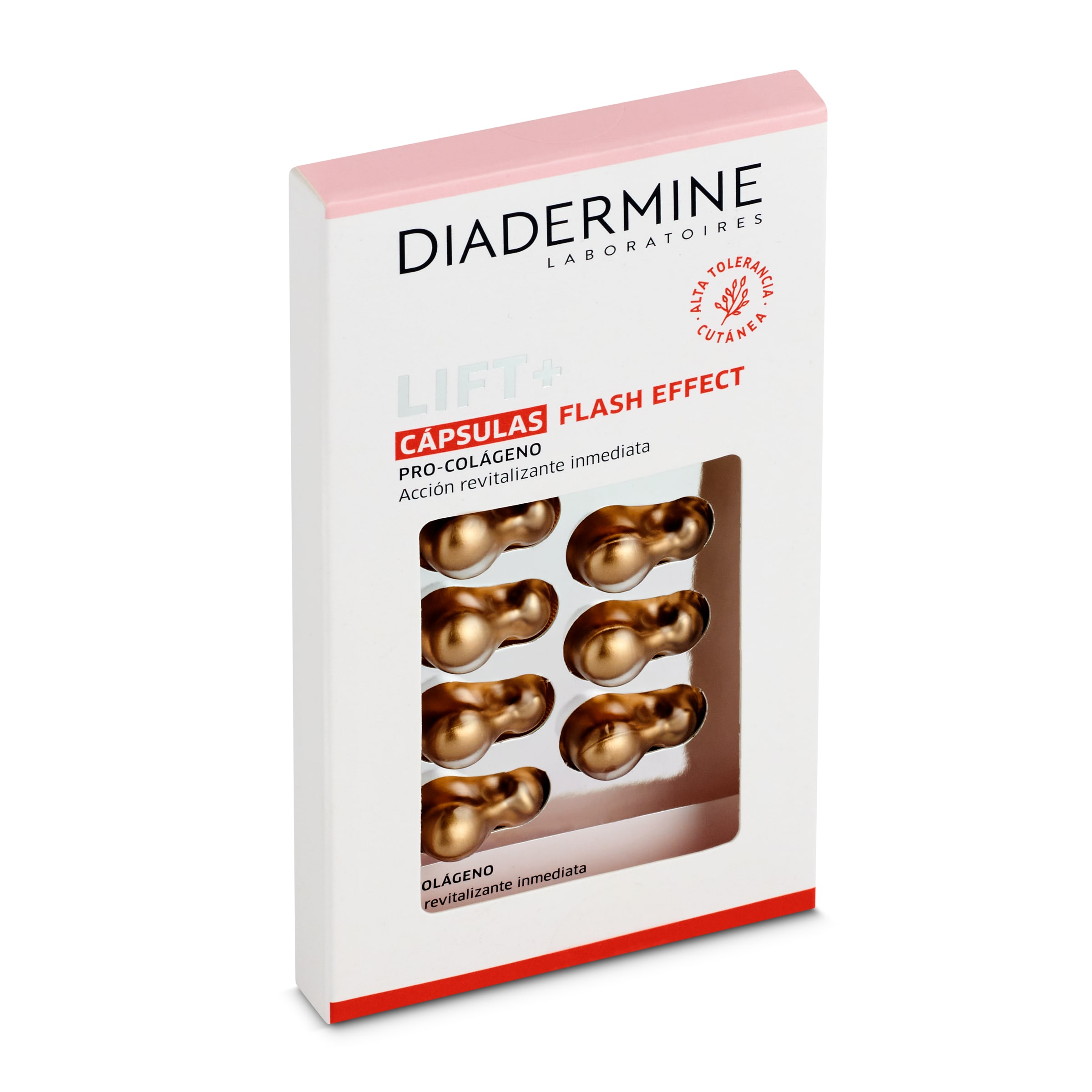 DIADERMINE Lift+ FlashEffect cápsulas antiedad efecto inmediato envase 7 uds