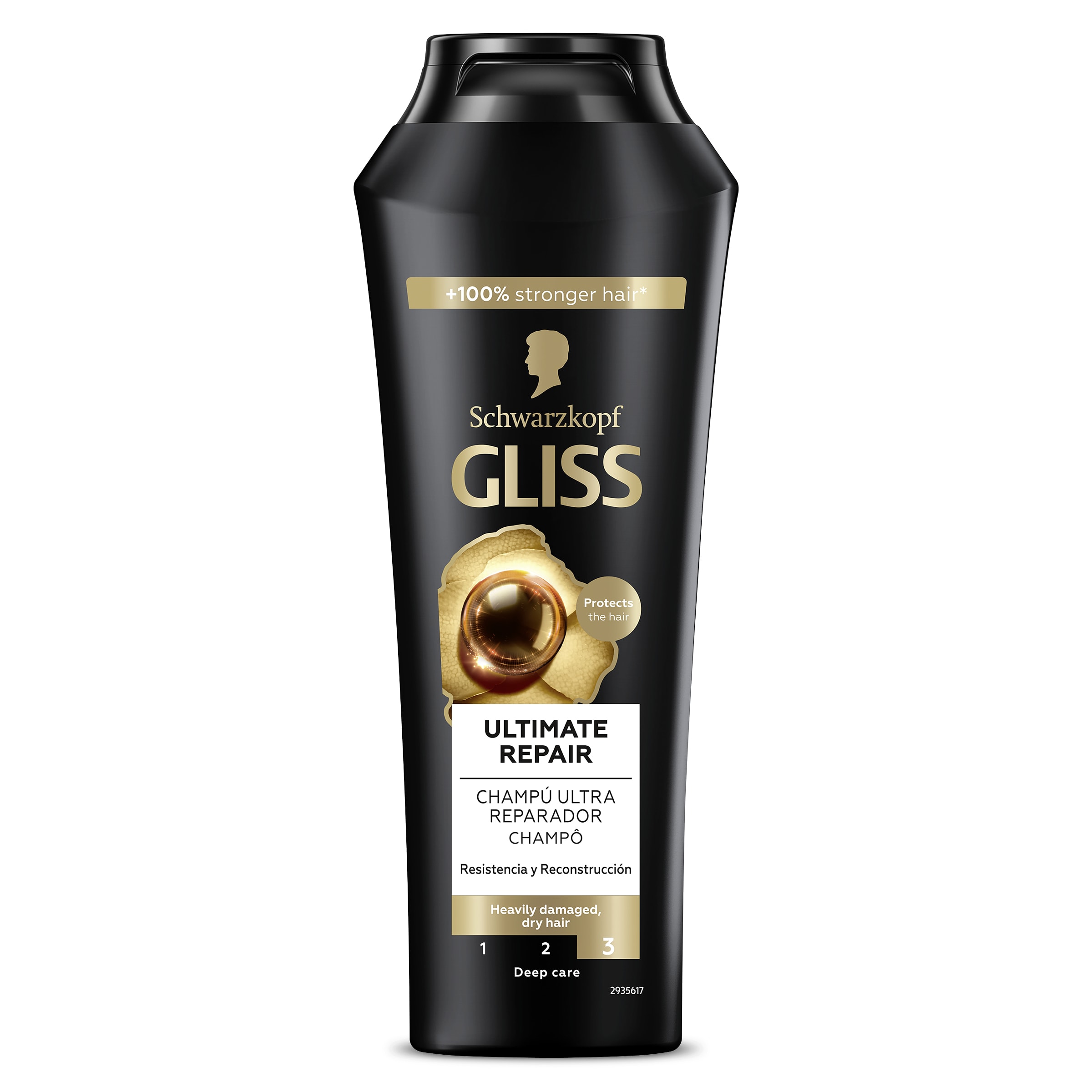 GLISS champú reparador ultimate frasco 250 ml