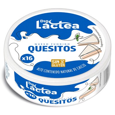 Queso fundido en porciones Dia Láctea caja 250 g-0 Queso fundido en porciones Dia Láctea caja 250 g-0