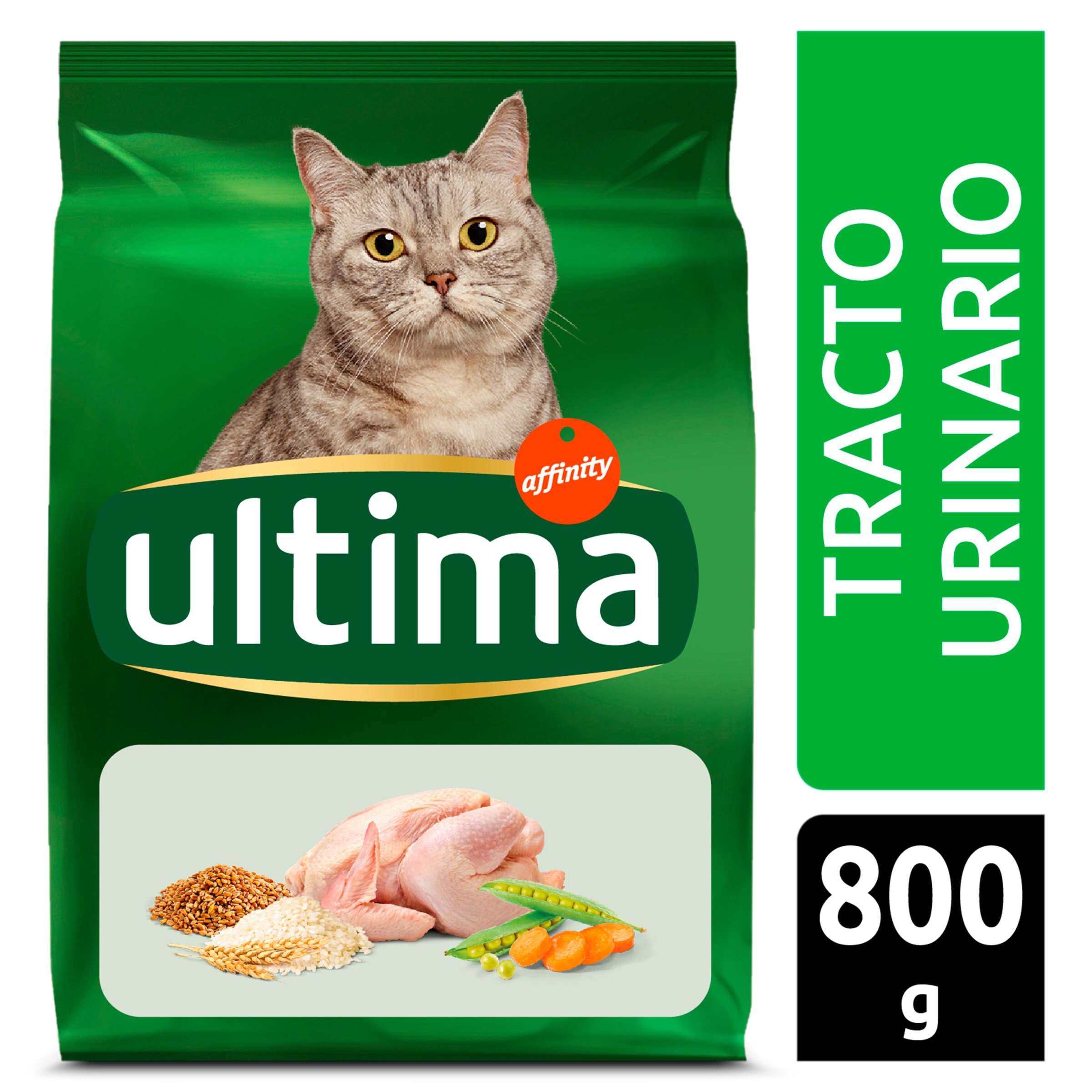 ULTIMA alimento para gatos control tracto urinario bolsa 800 gr