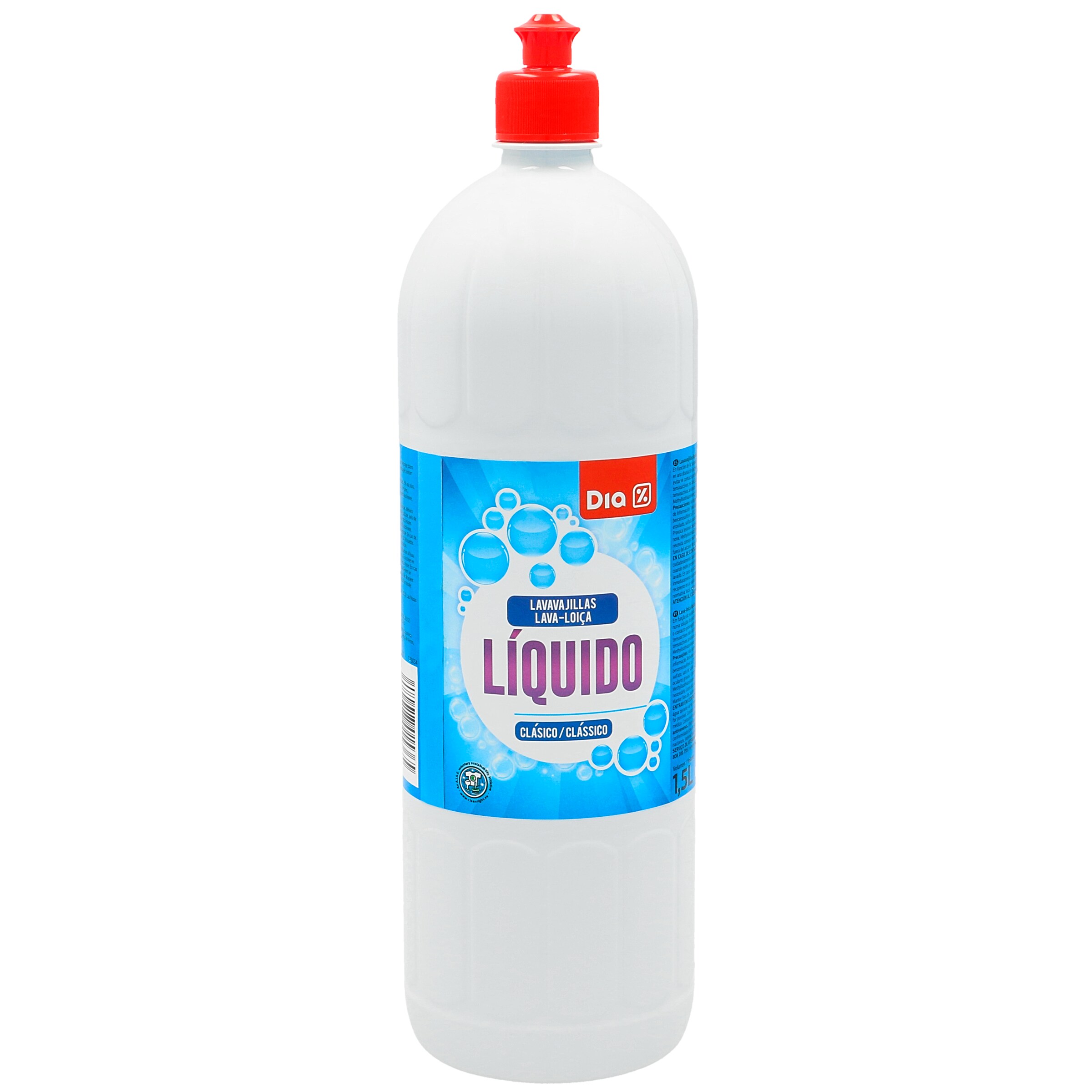 Lavavajillas mano diluido Dia botella 1.5 l