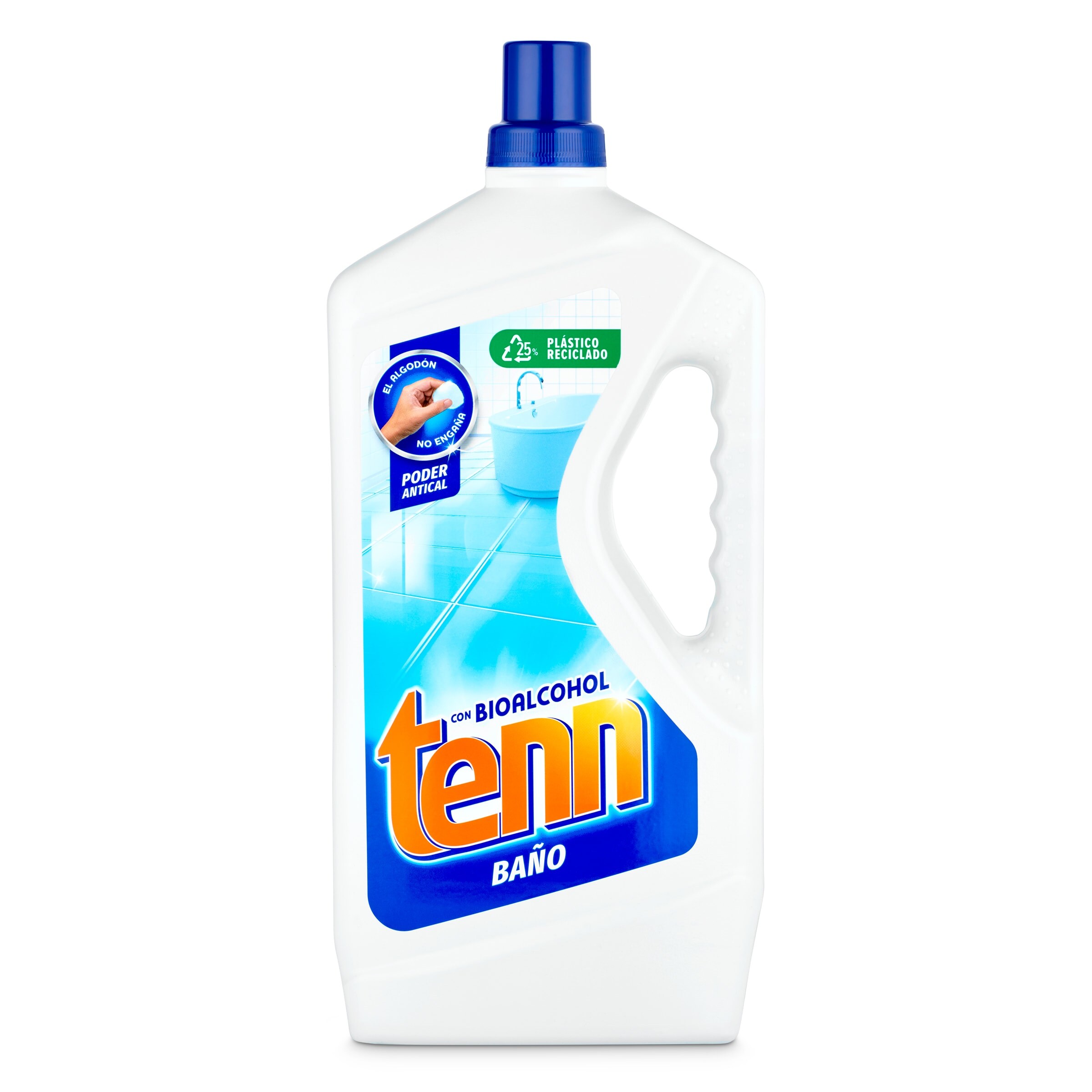 TENN limpiador de baño con bioalcohol botella 1.3 lt