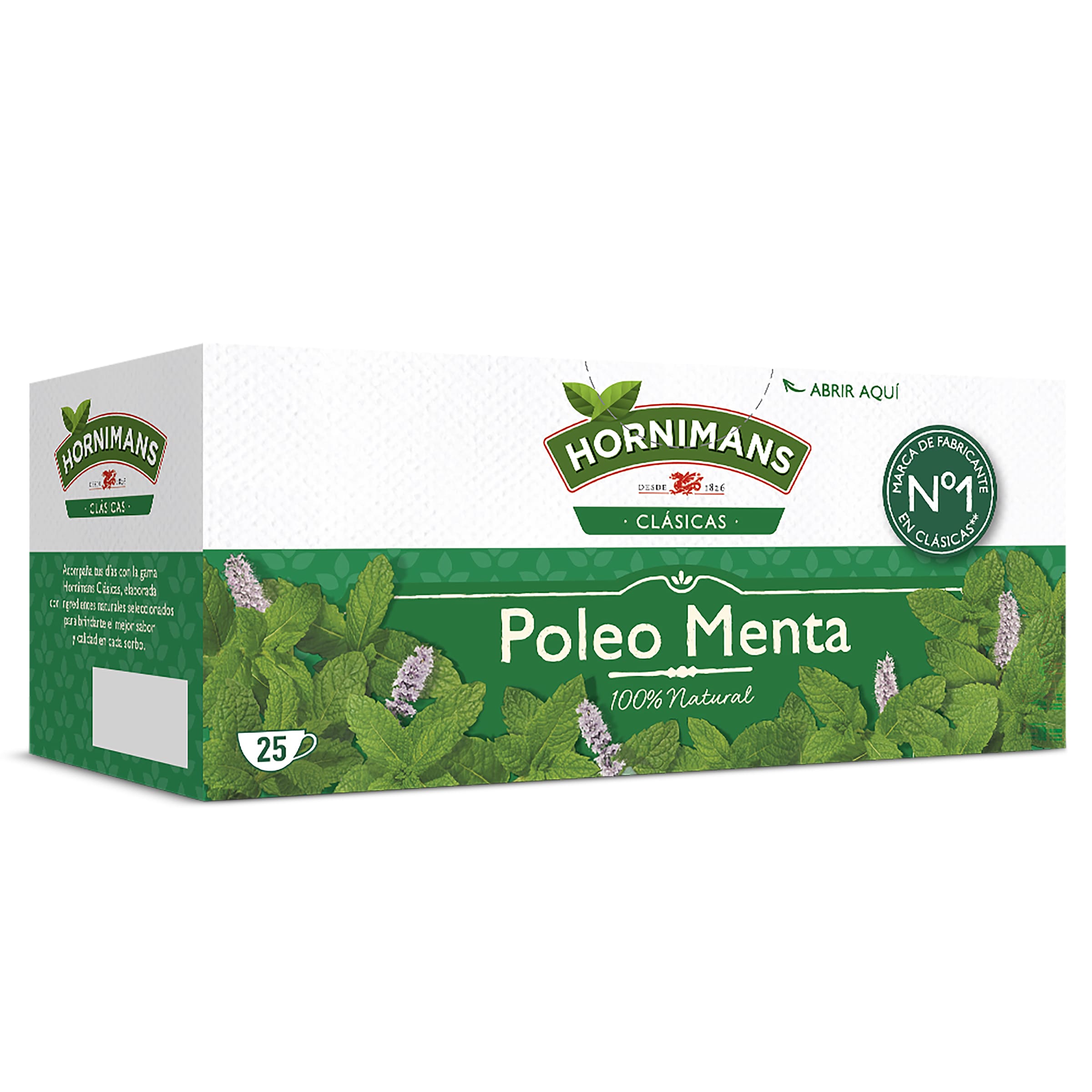 Poleo menta Hornimans 25 unidades