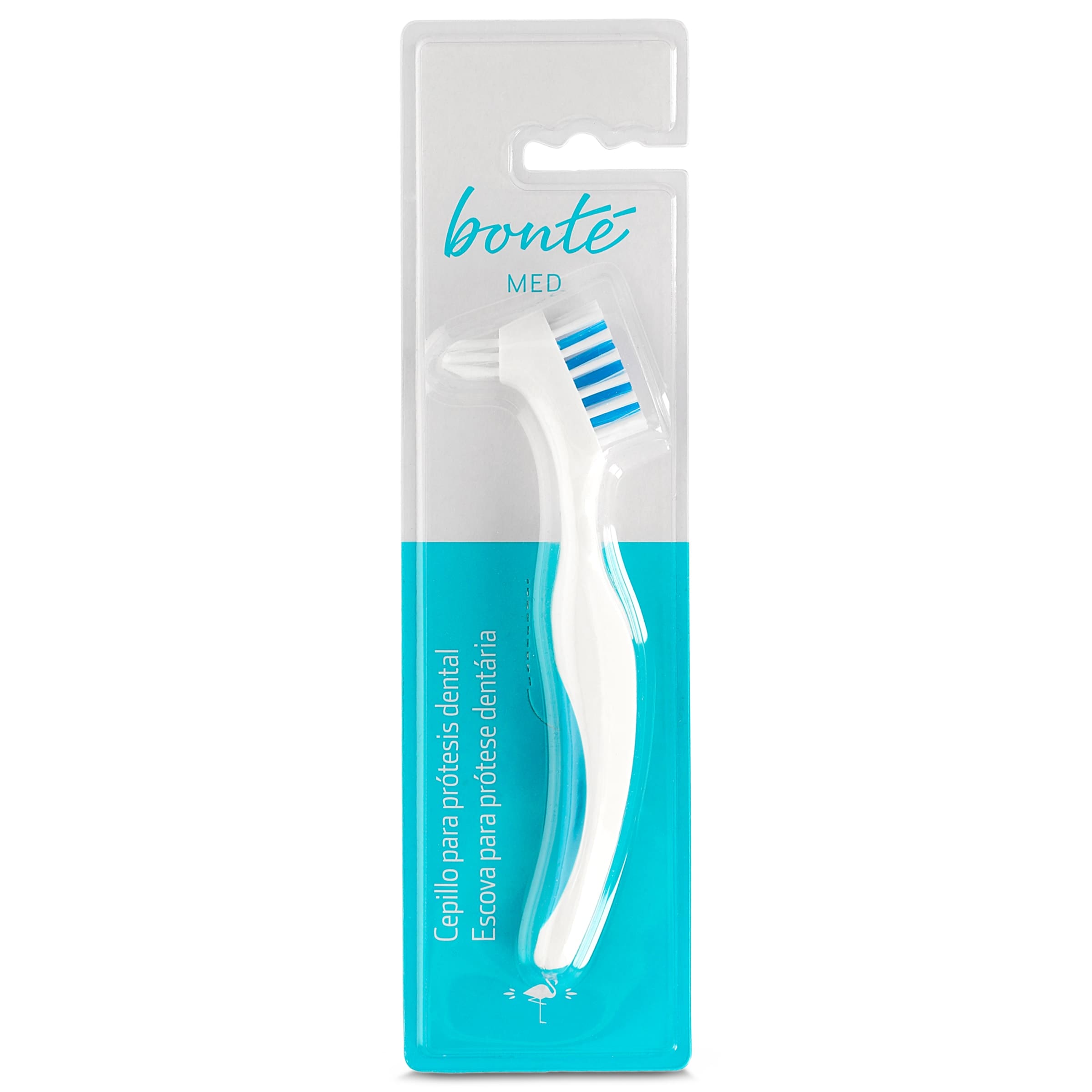 Cepillo dental especial para prótesis BONTE MED BLISTER 1 UD -  Supermercados DIA