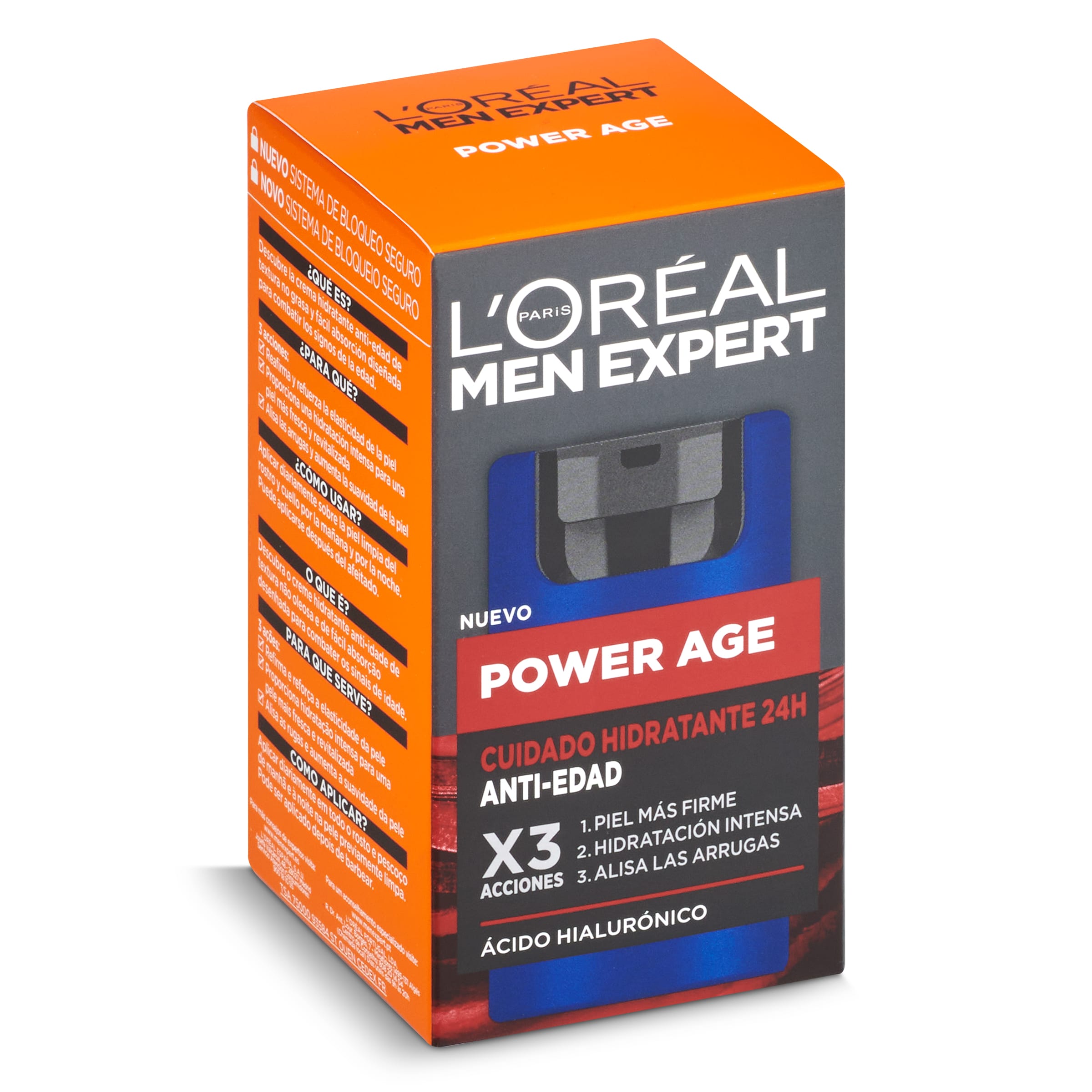 L'OREAL MEN EXPERT crema facial vital-5 tarro 50 ml