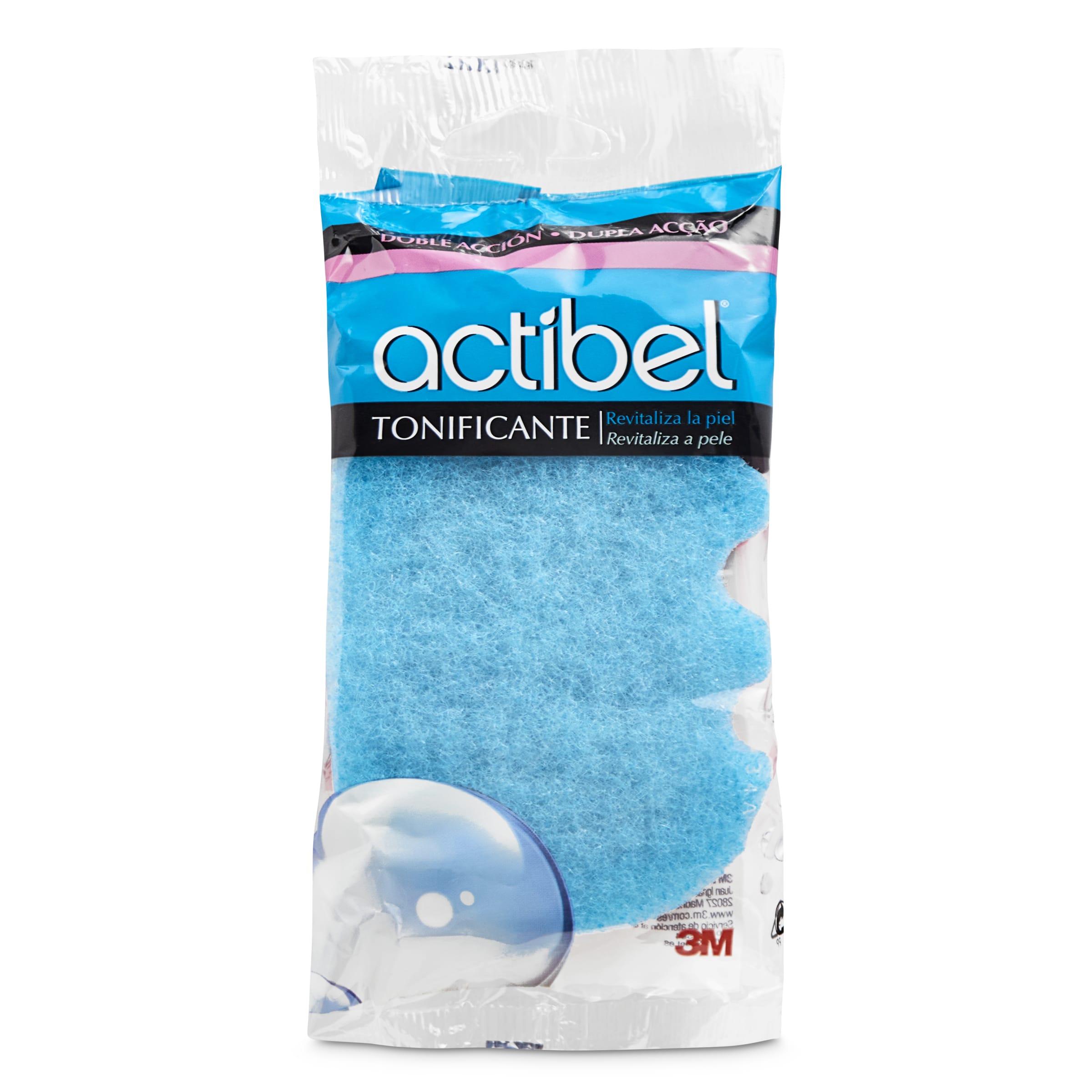 ACTIBEL esponja de baño doble acción bolsa 1 ud
