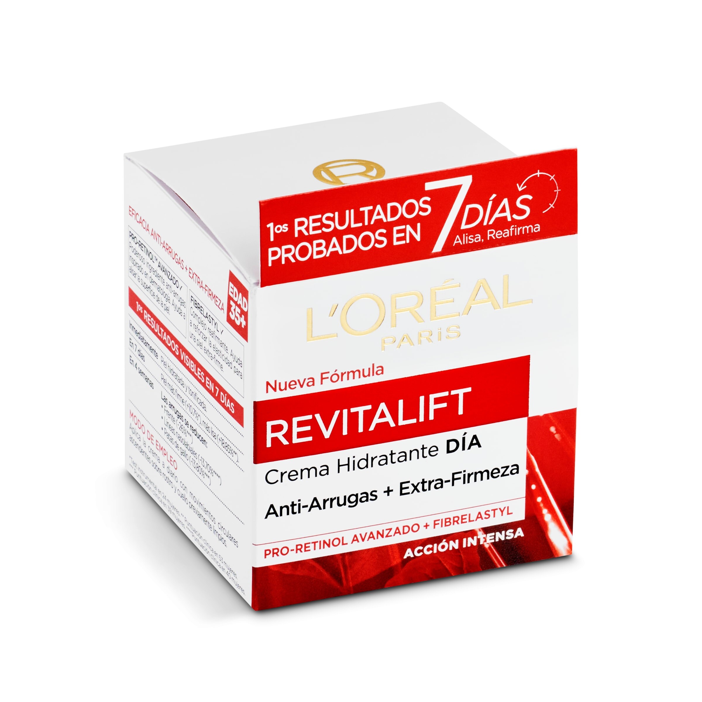 L'OREAL Revitalift crema de día antiarrugas + firmeza tarro 50 ml