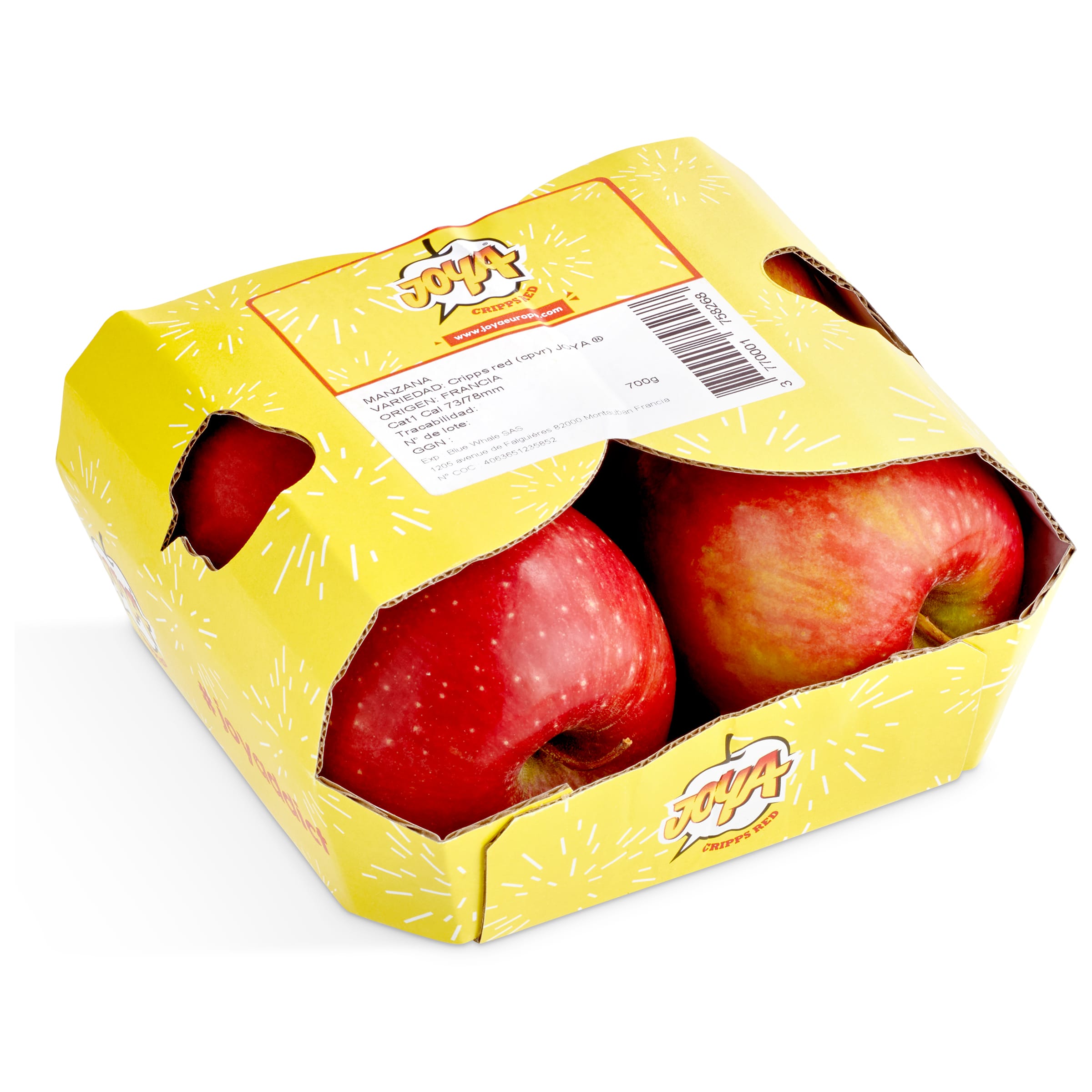 Manzana Joya bandeja 4 uds