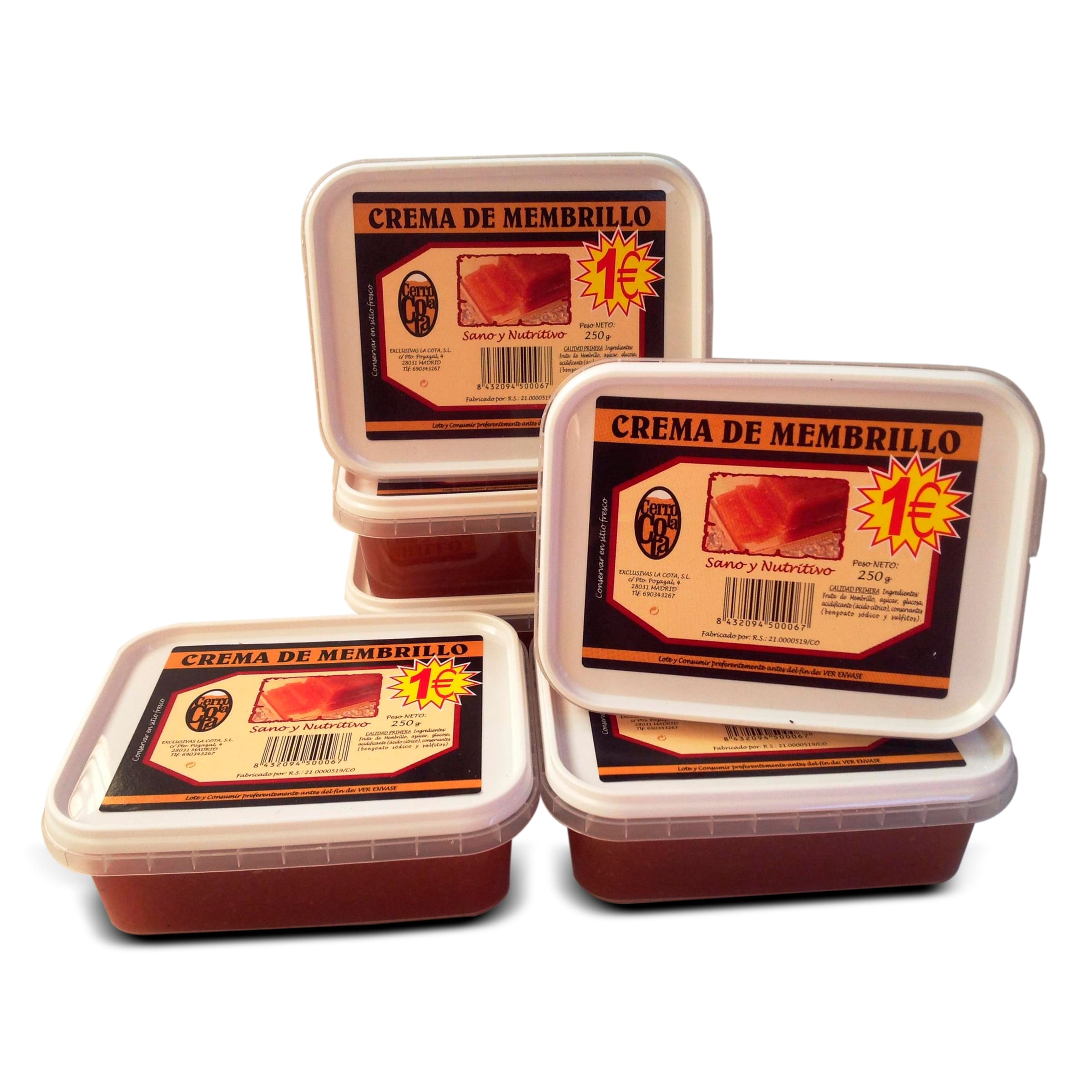 CERRO LA COTA crema membrillo tarrina 250 gr