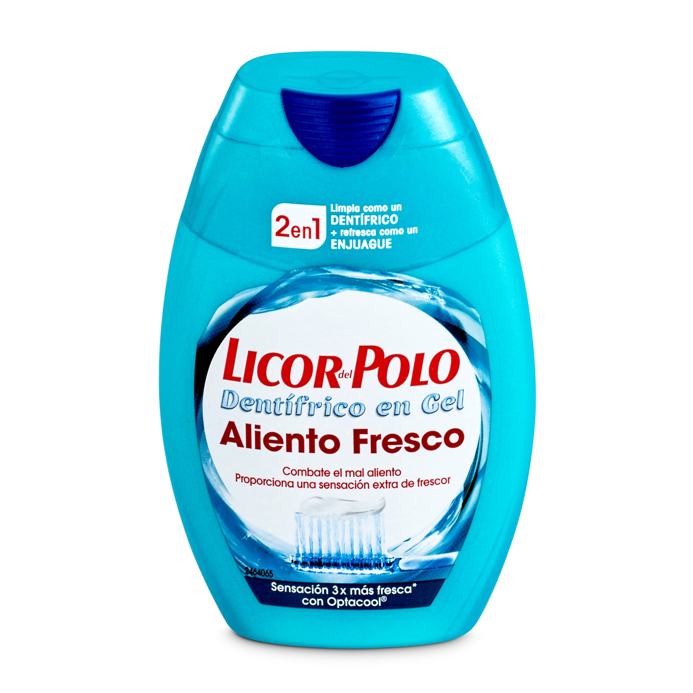 LICOR DEL POLO pasta dentífrica 2 en 1 aliento fresco bote 75 ml