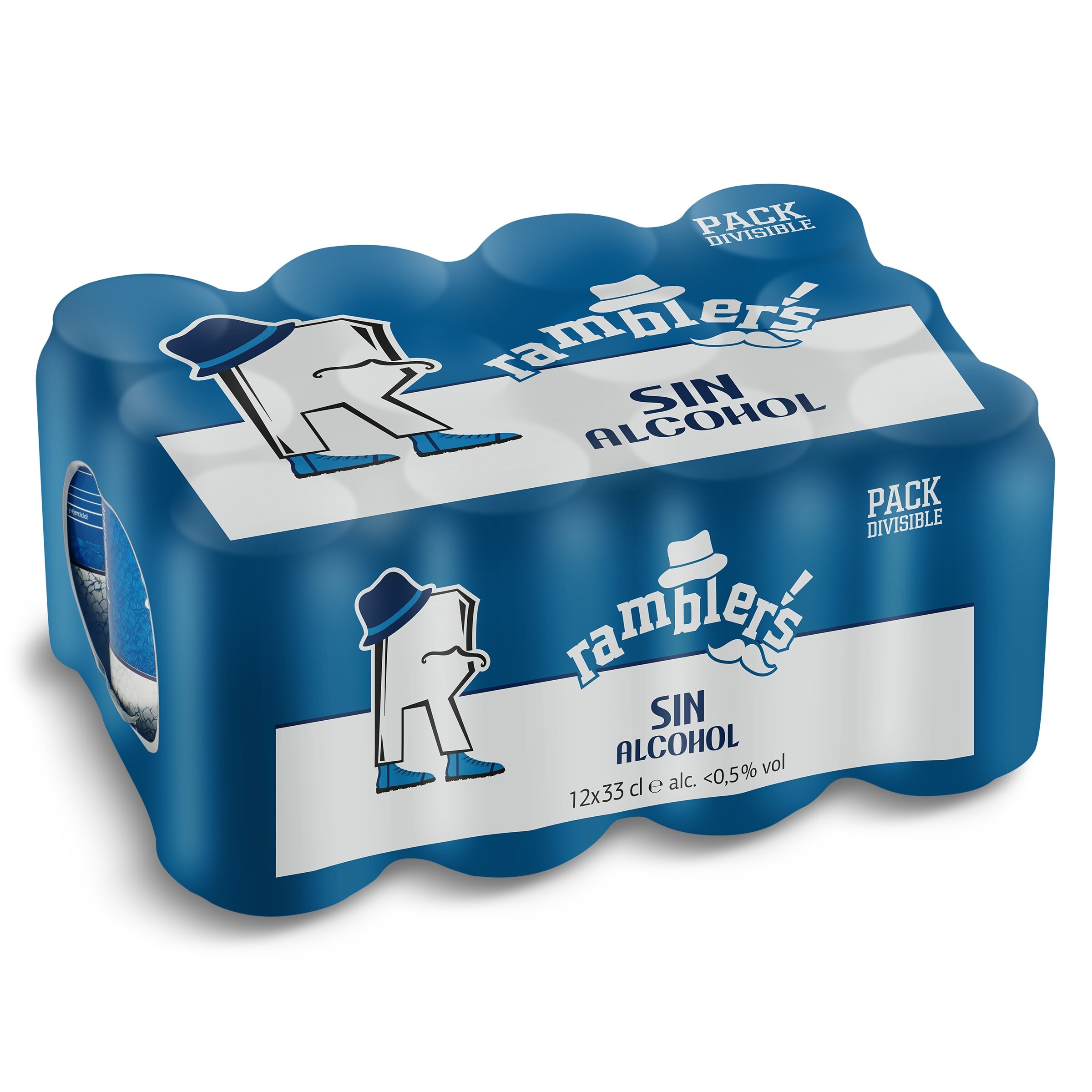 Cerveza sin alcohol Ramblers de Dia pack 12 x 33 cl