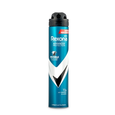 Desodorante spray hombre invisible Rexona spray 200 ml - Supermercados DIA