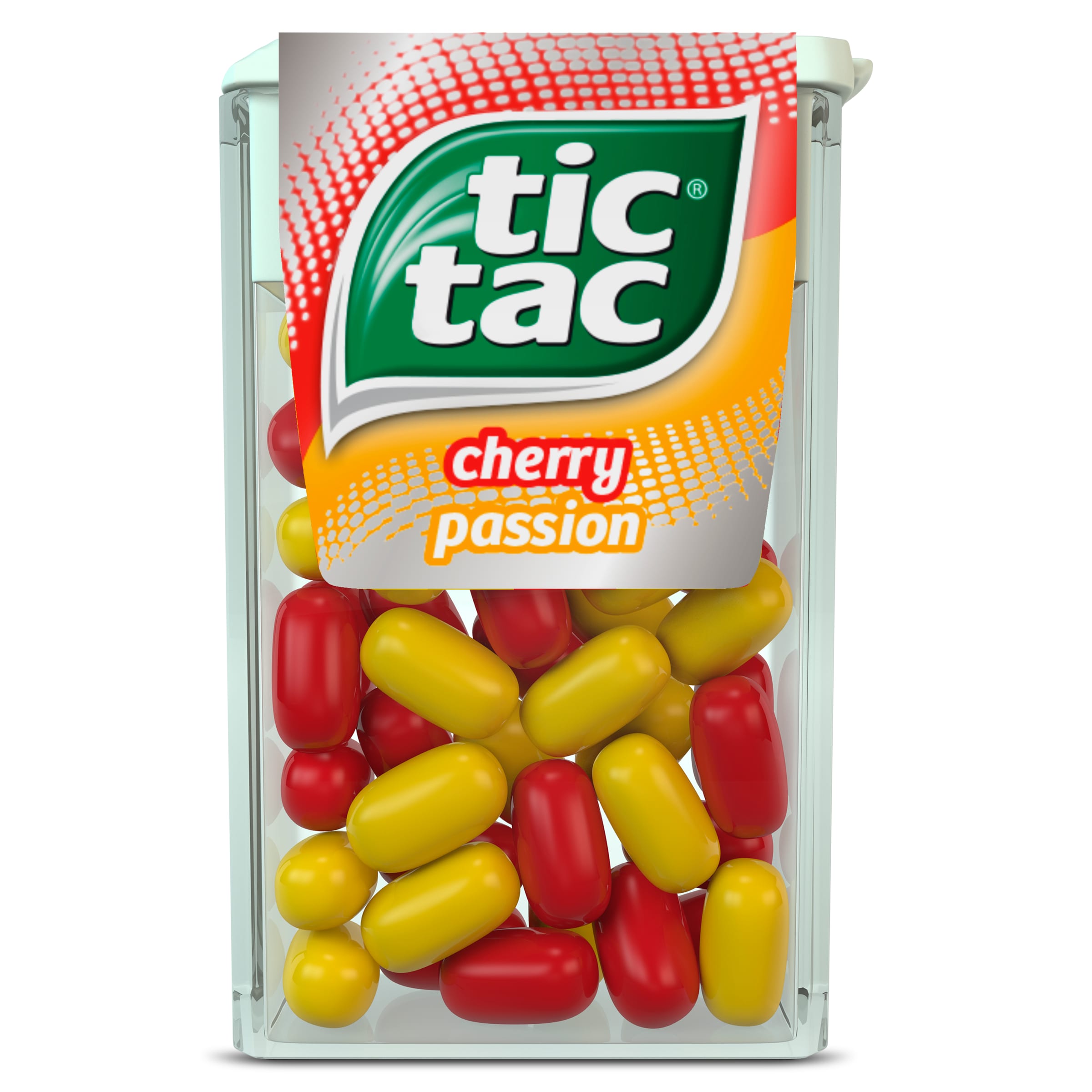TIC TAC caramelo de cherry passion envase 18 gr