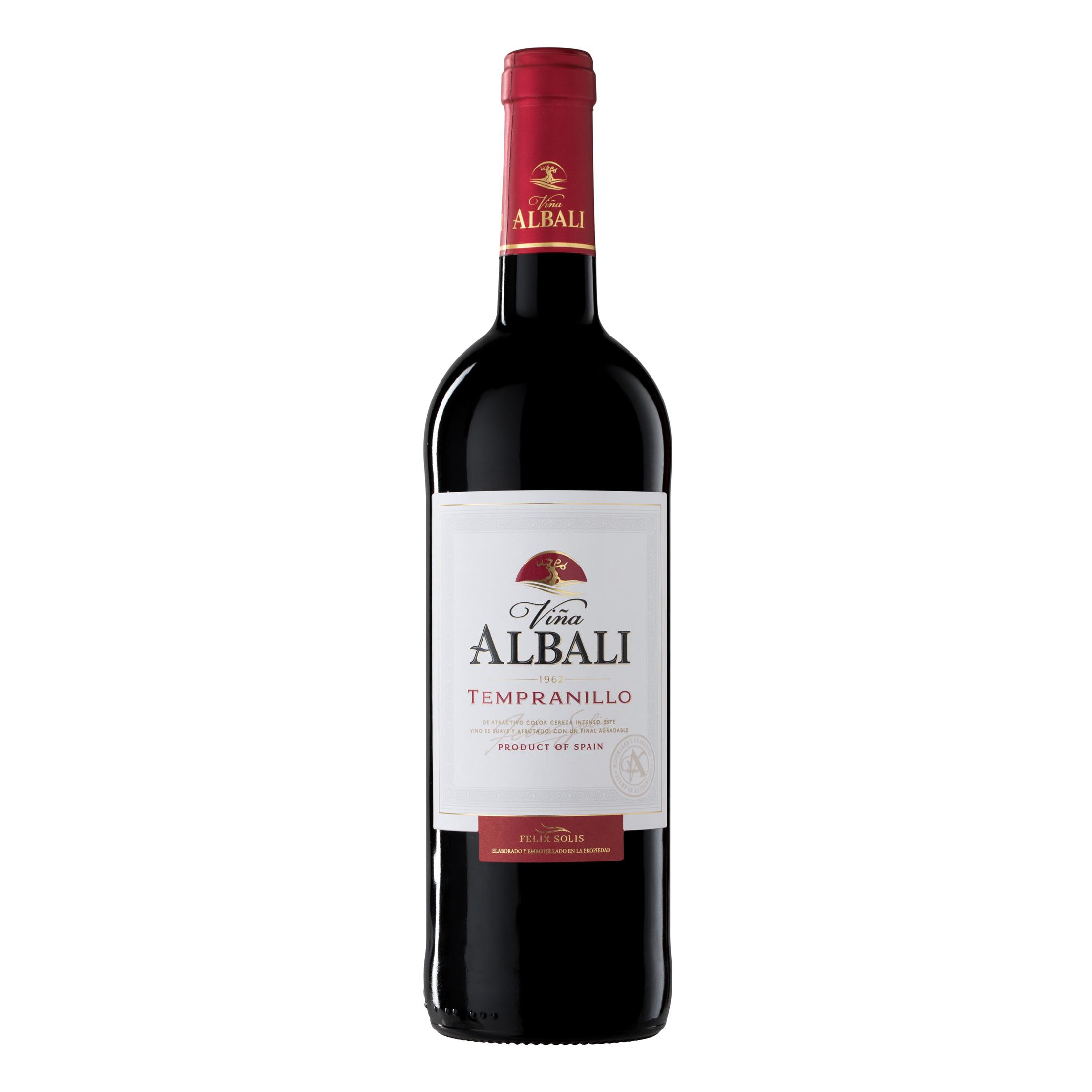 ALBALI vino tinto DO Valdepeñas botella 75 cl