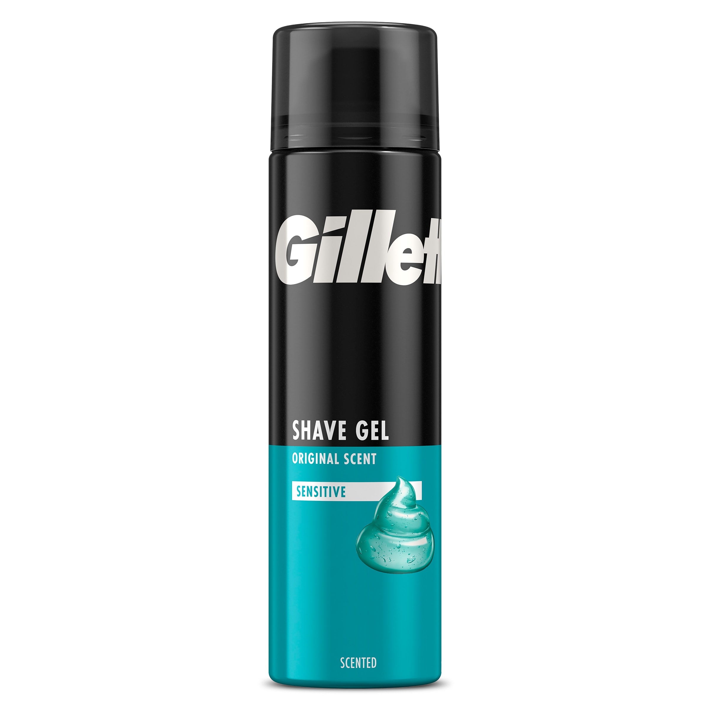 GILLETTE gel de afeitar clásico piel sensible spray 200 ml