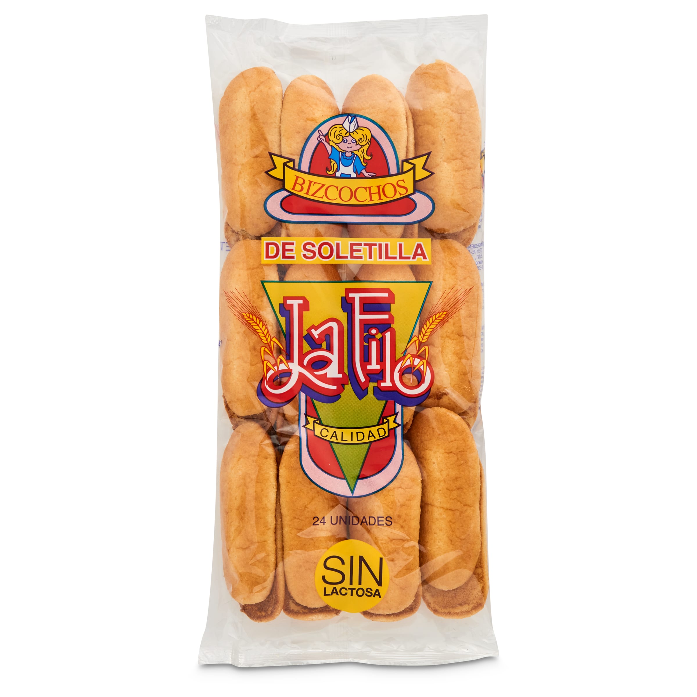 LA FILO bizcocho soletilla paquete 300 gr