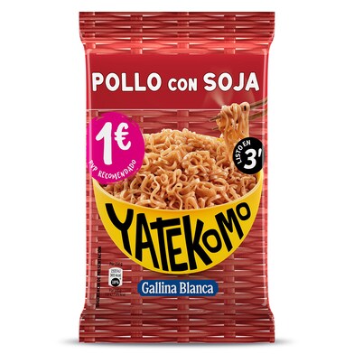 Noodles de pollo con soja Gallina Blanca 79 g-0 Noodles de pollo con soja Gallina Blanca 79 g-0