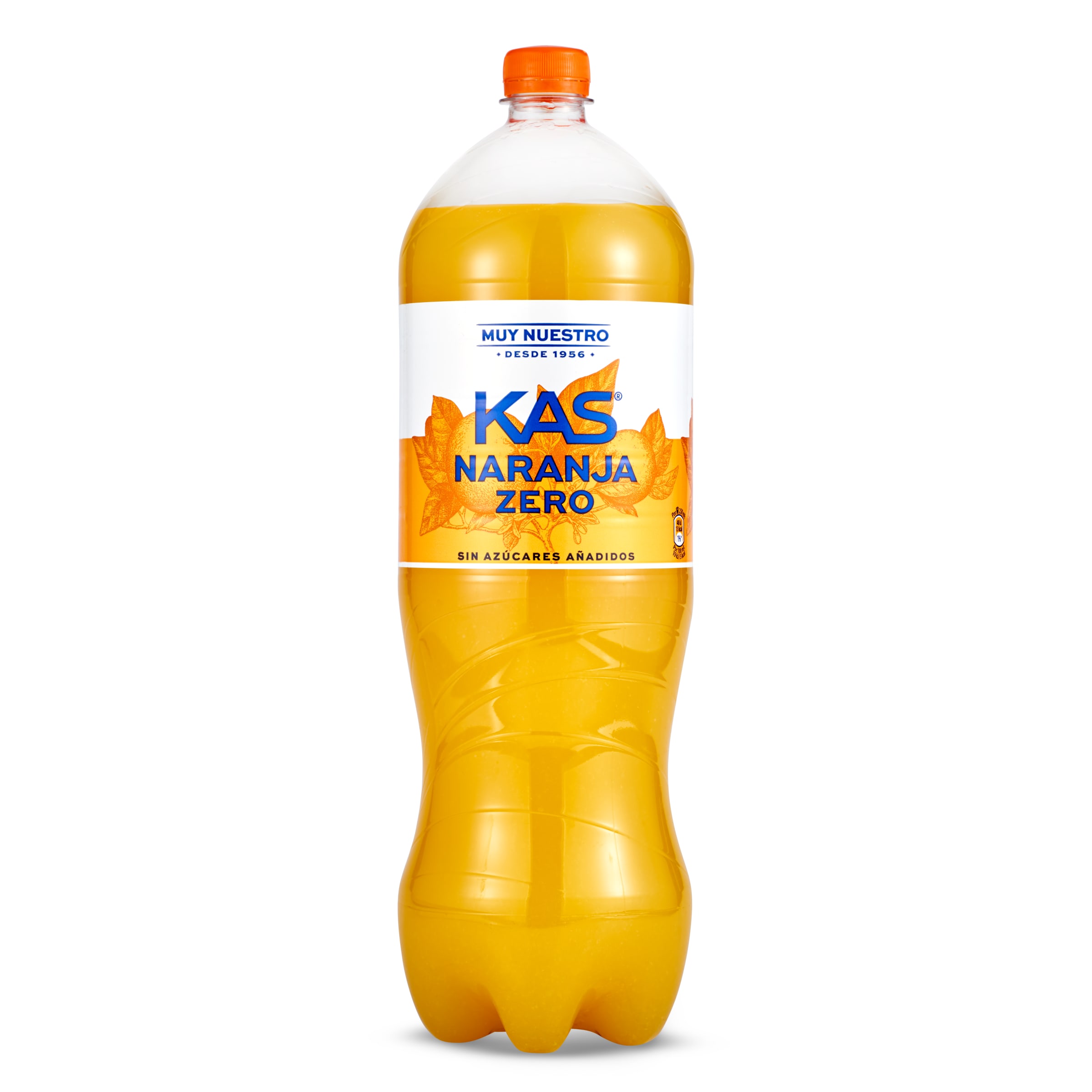 KAS naranja zero botella 2 lt