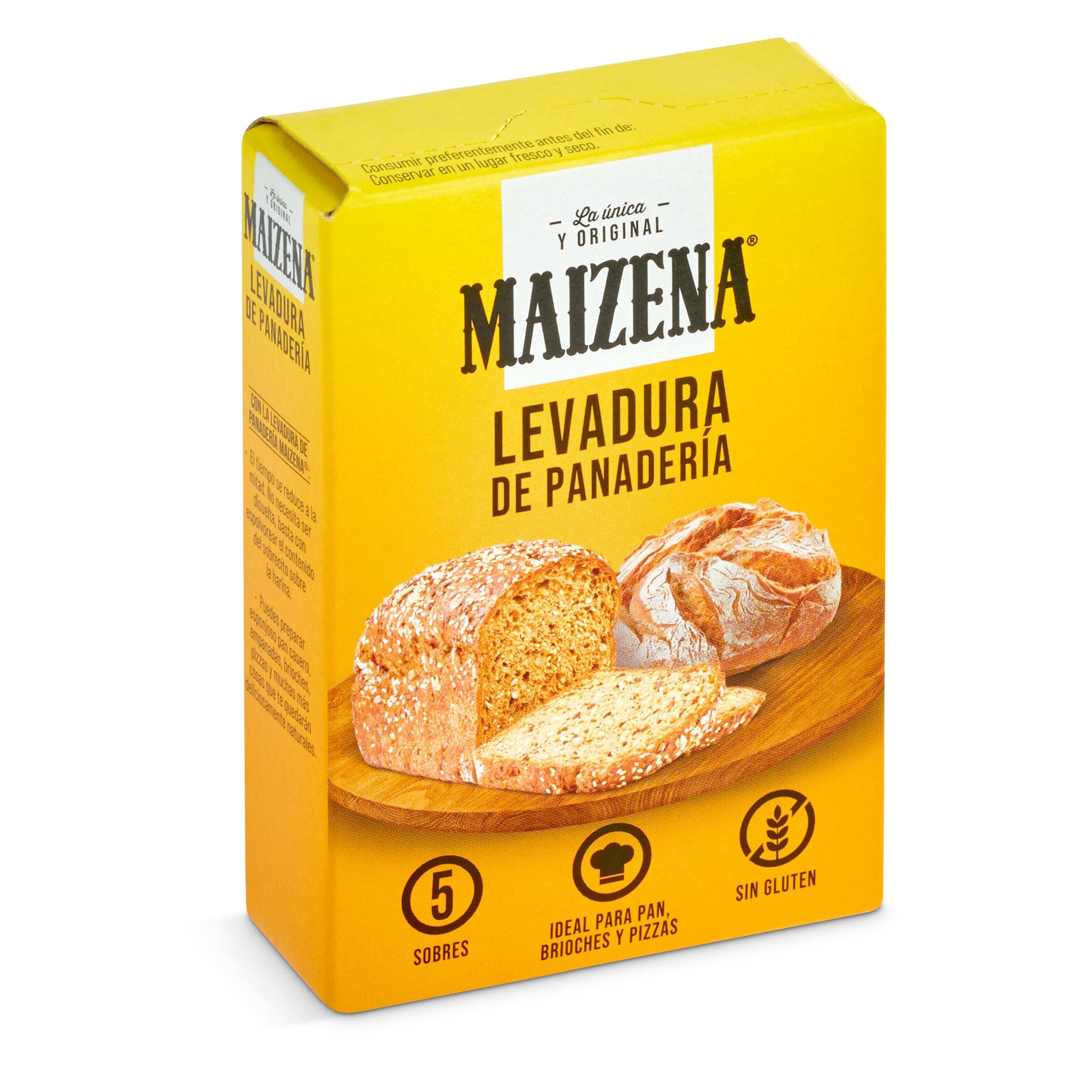 Levadura de panadería MAIZENA CAJA 28 GR - Supermercados DIA