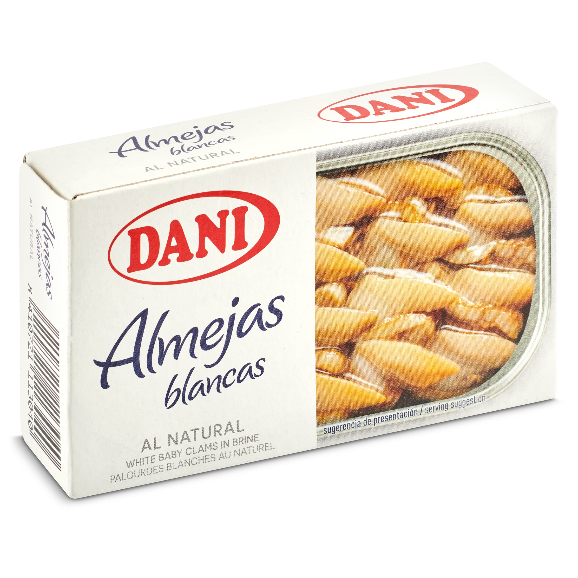 DANI almejas al natural lata 63 gr