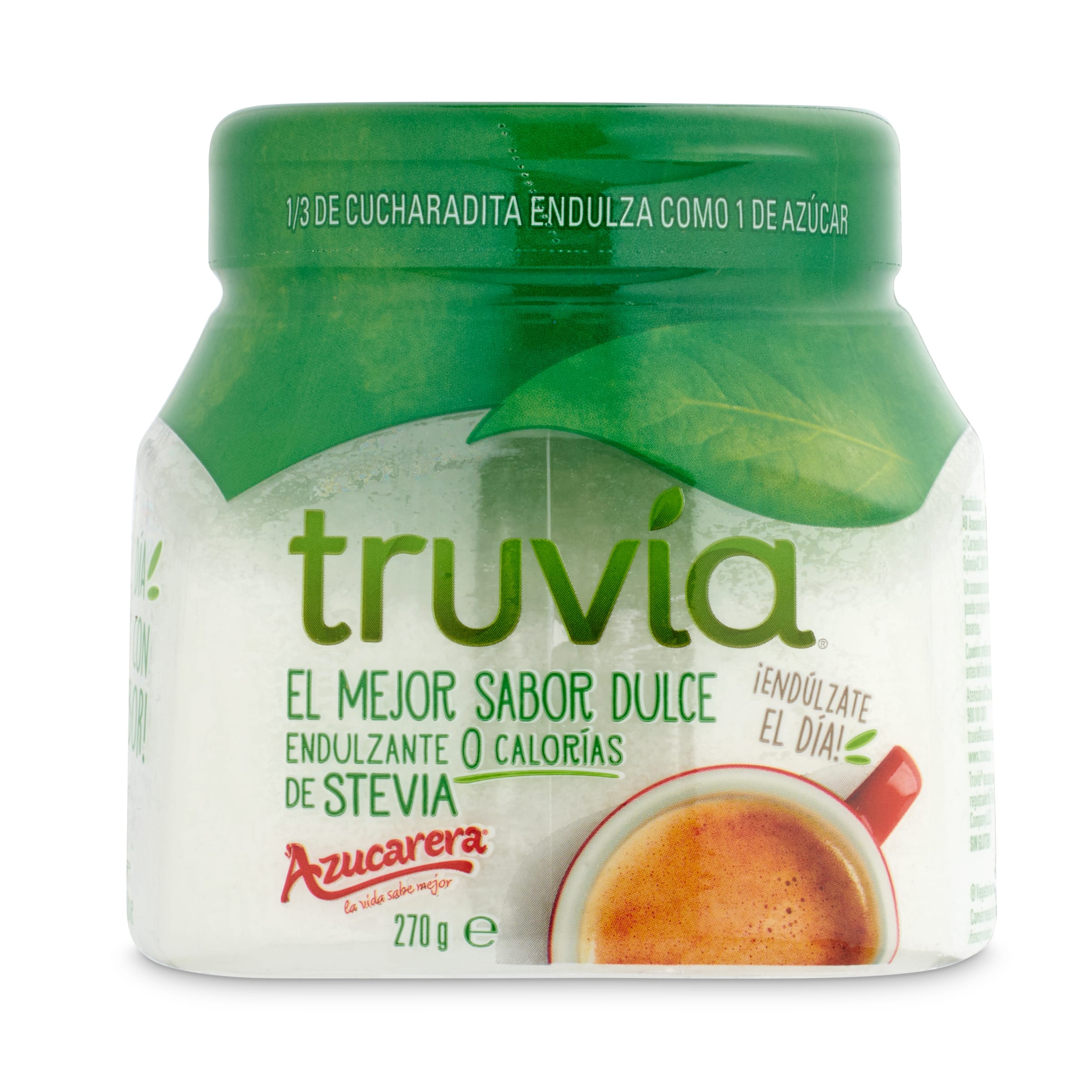 TRUVÍA endulzante 0 calorías de la hoja de stevia bote 270 gr