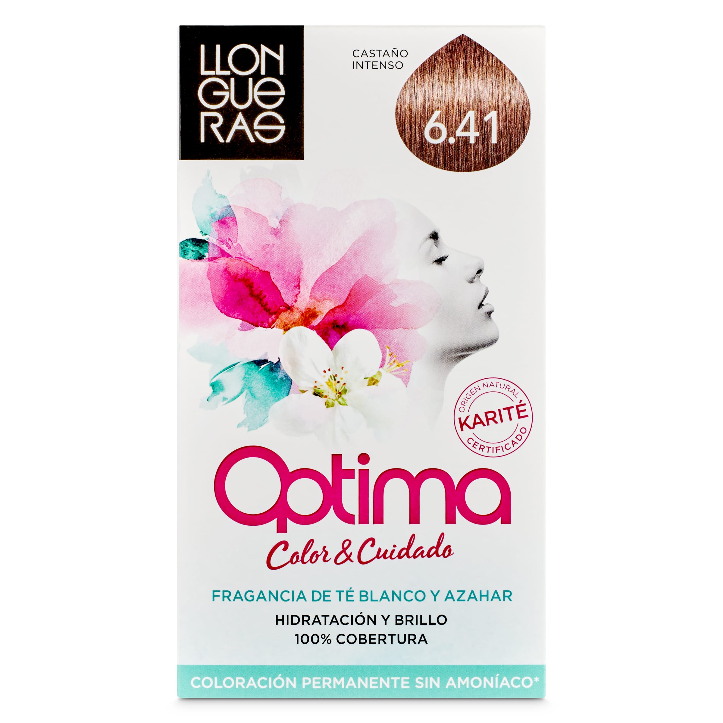 LLONGUERAS OPTIMA tinte Chocolate Bombón Nº 6,41 caja 1 ud