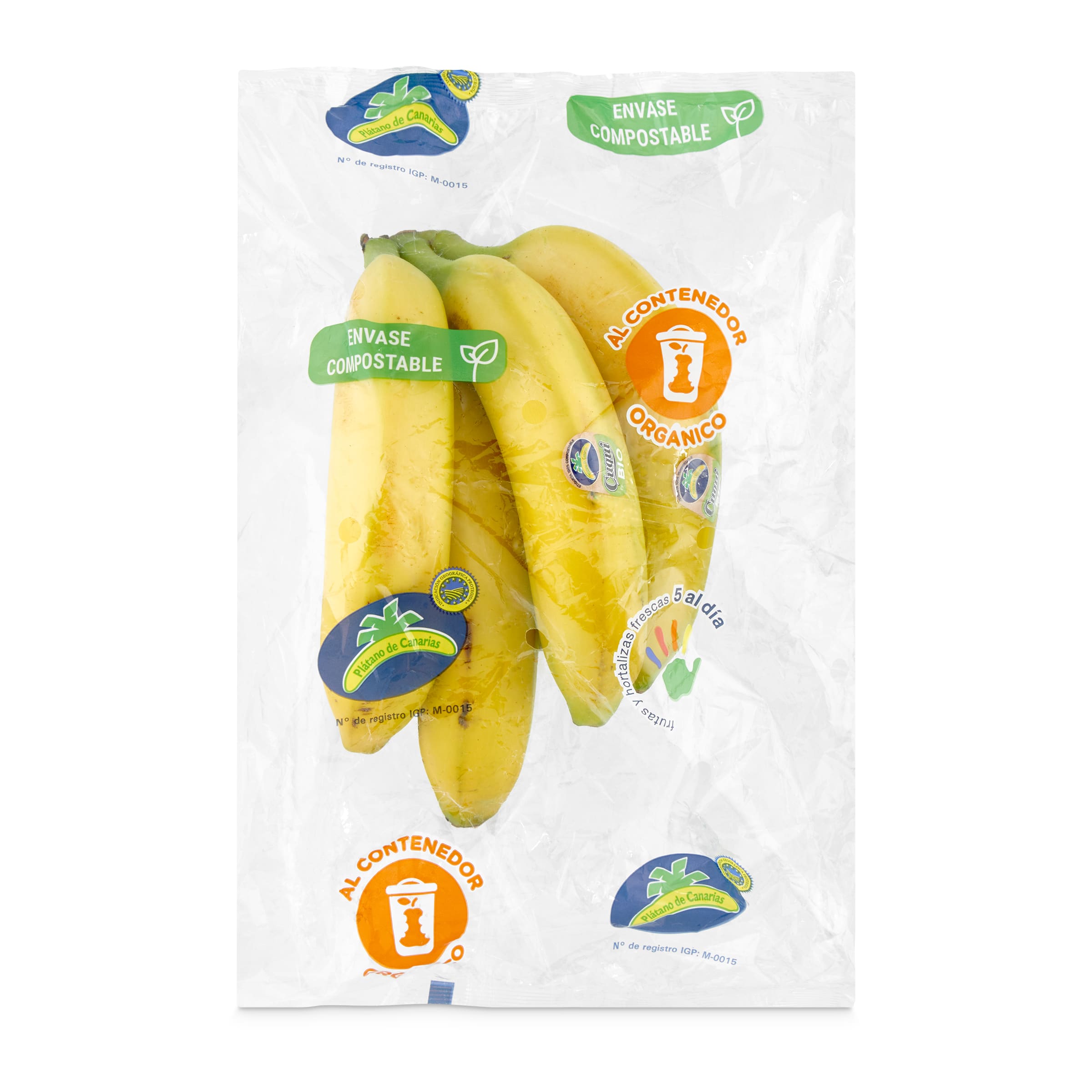 Plátano bio bandeja (1.1 Kg aprox.)