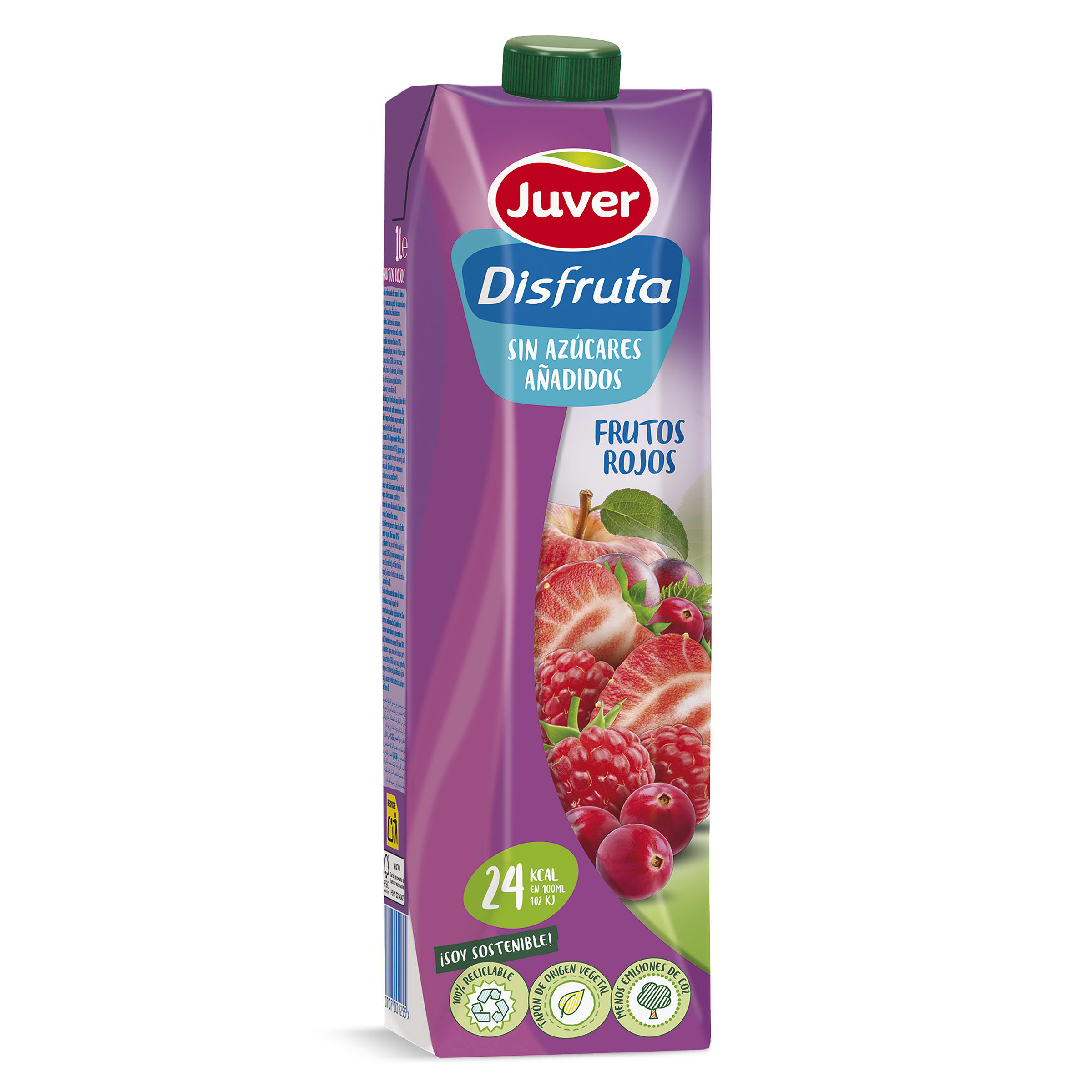 DISFRUTA exotico néctar frutos rojos envase 1 lt