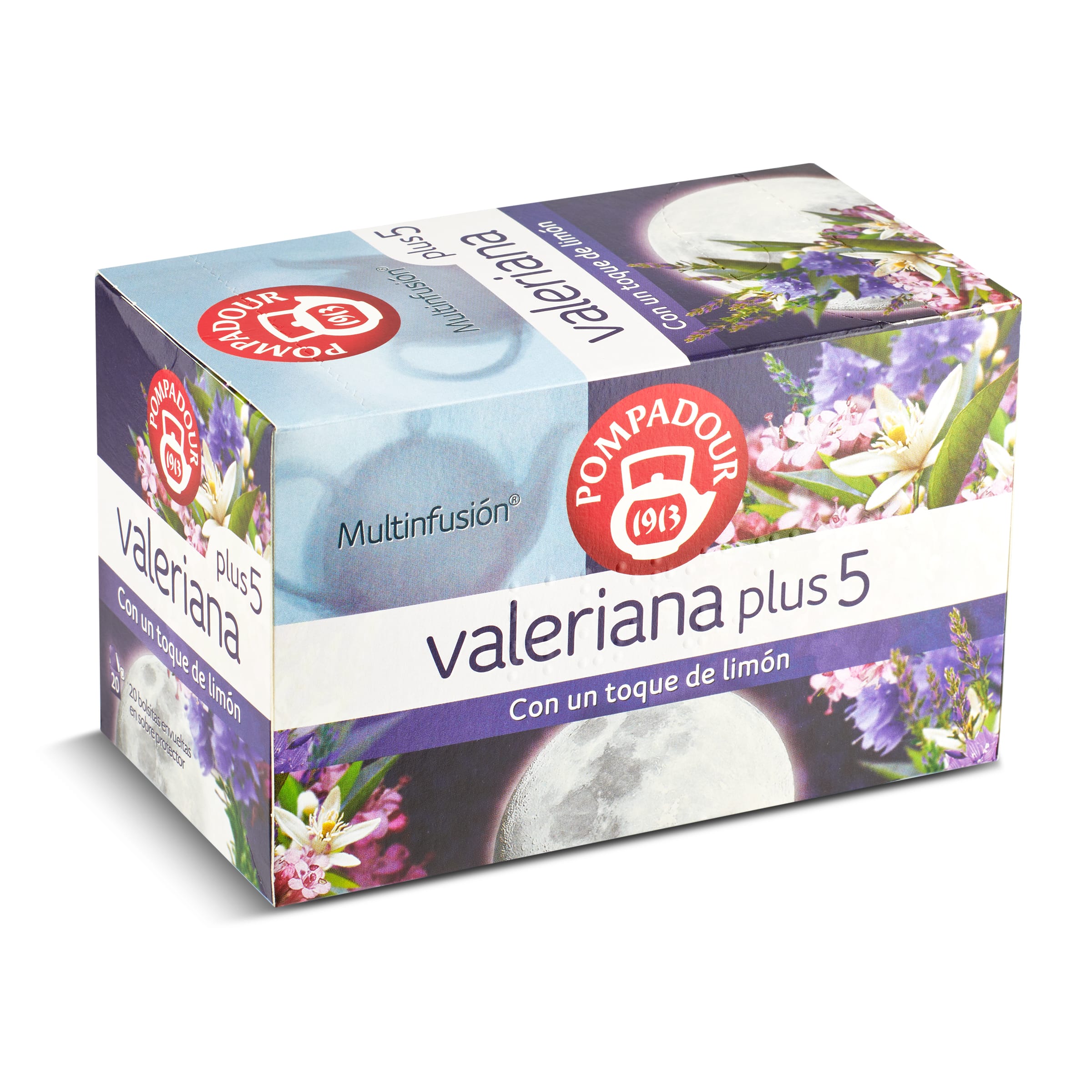 Infusión de valeriana Pompadour caja 20 unidades