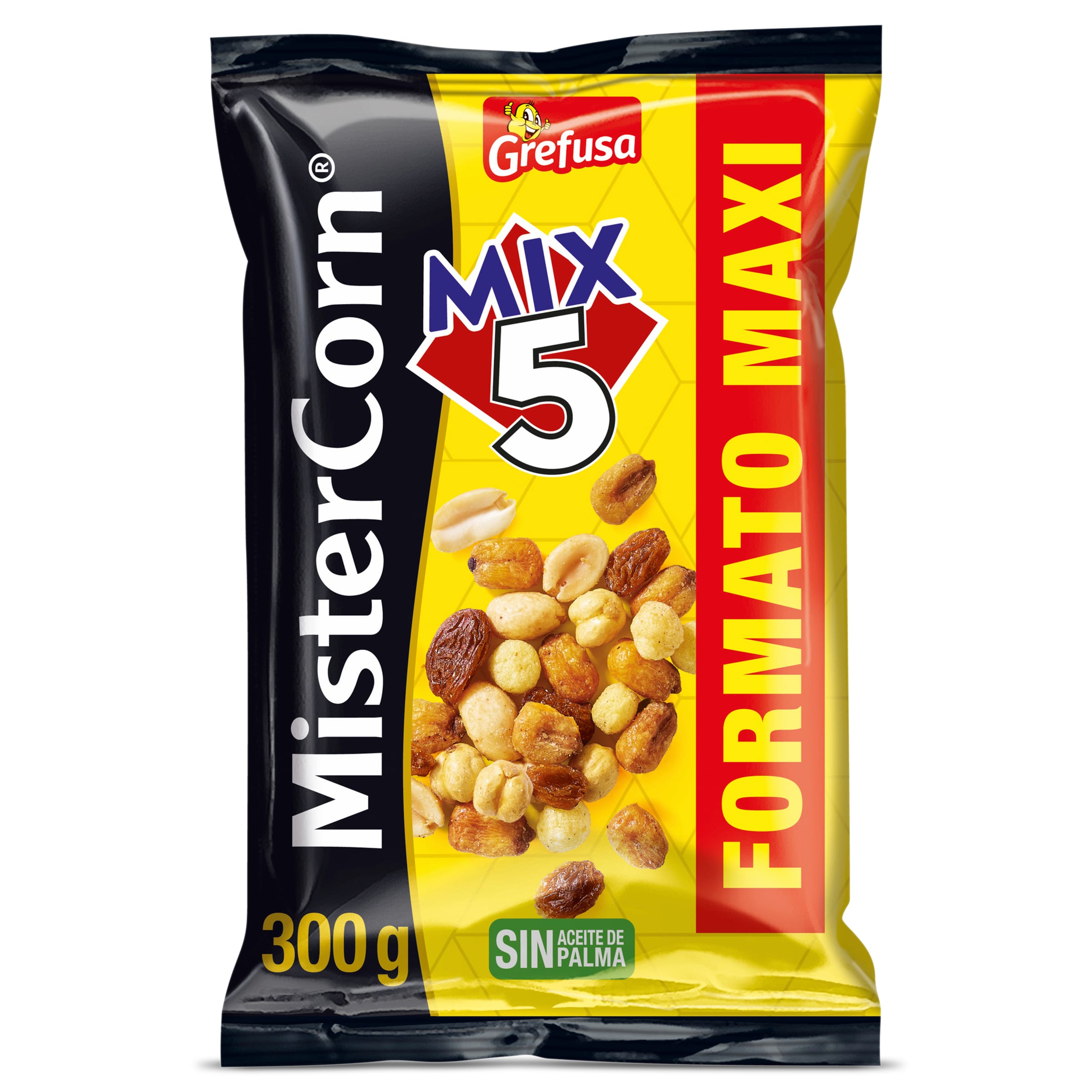 GREFUSA MisterCorn mix5 cocktail frutos secos bolsa 300 gr