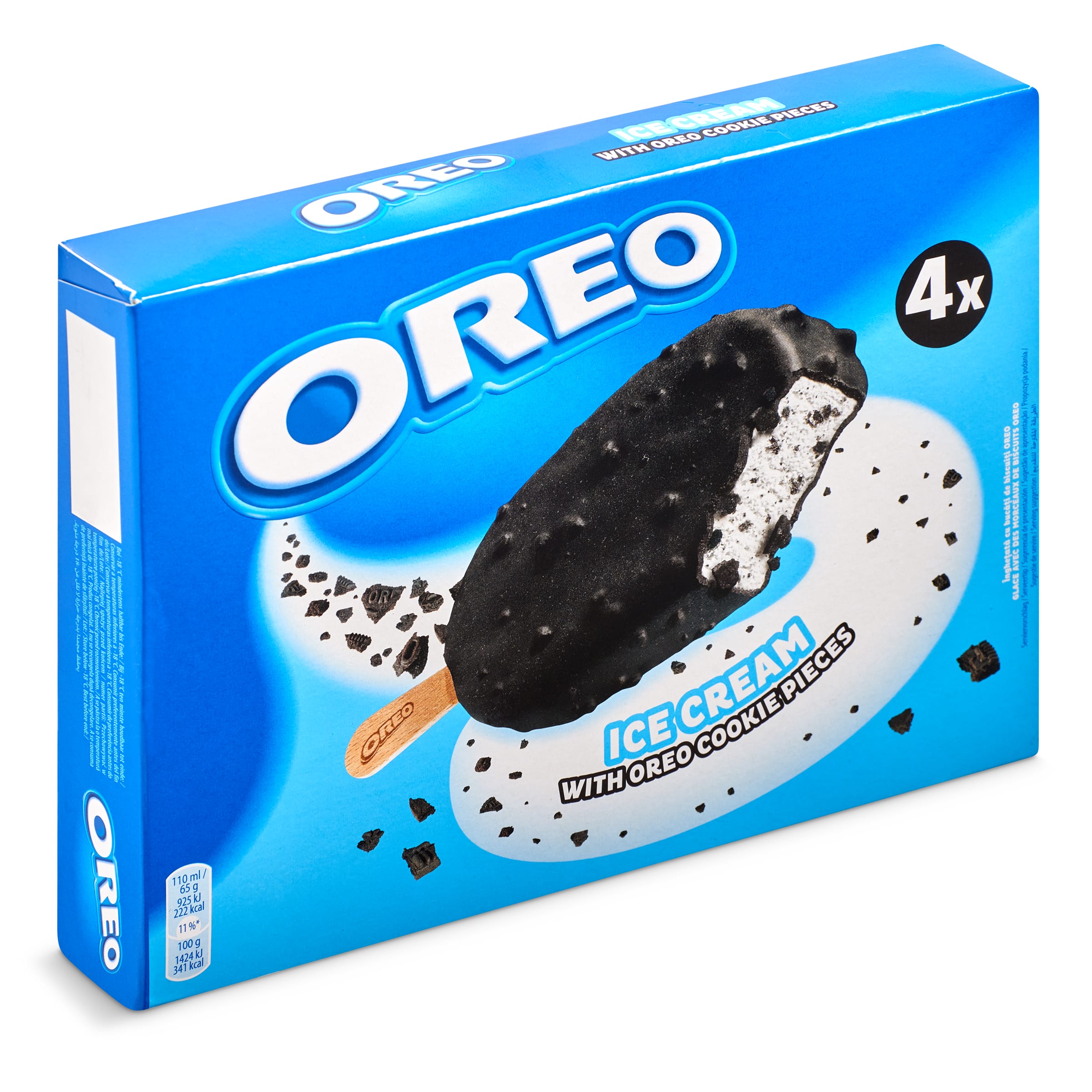 OREO helado bombón caja 4 uds 260 gr