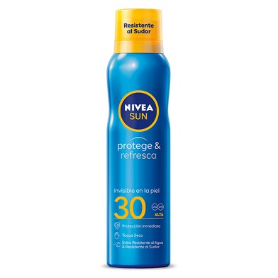 Protector solar invisible protege & refresca spf 30 Nivea spray 200 ml-0 Protector solar invisible protege & refresca spf 30 Nivea spray 200 ml-0