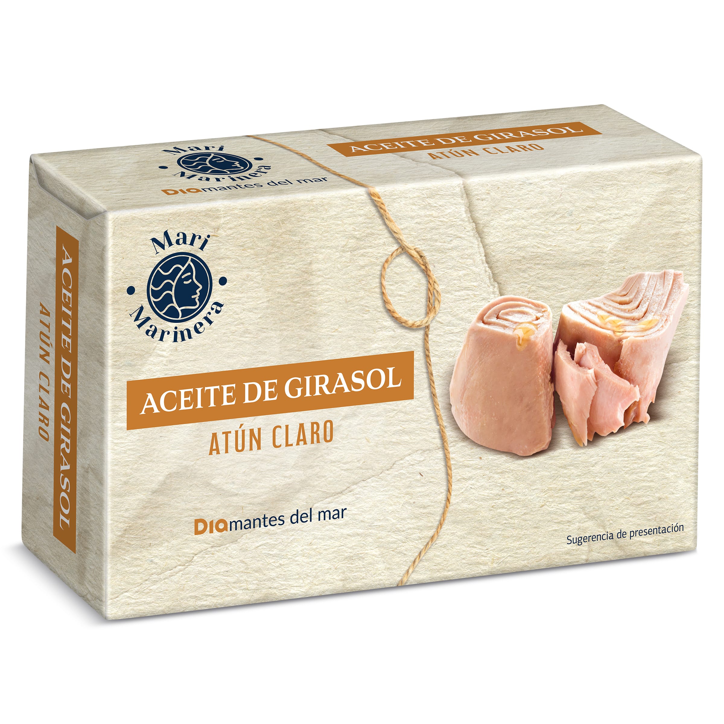 DIA MARI MARINERA atún claro en aceite de girasol lata 143 gr