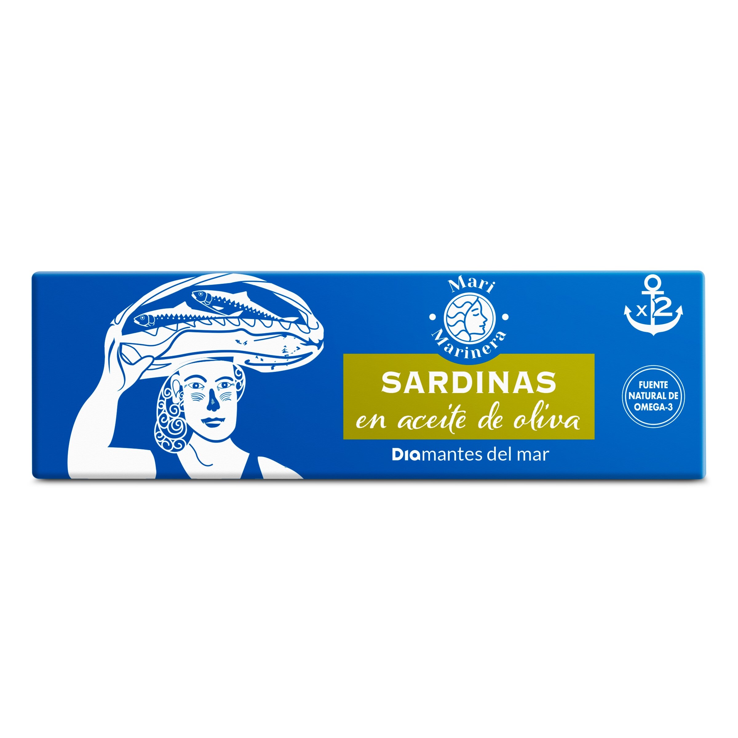 DIA MARI MARINERA sardinas en aceite de oliva pack 2 latas de 85 gr