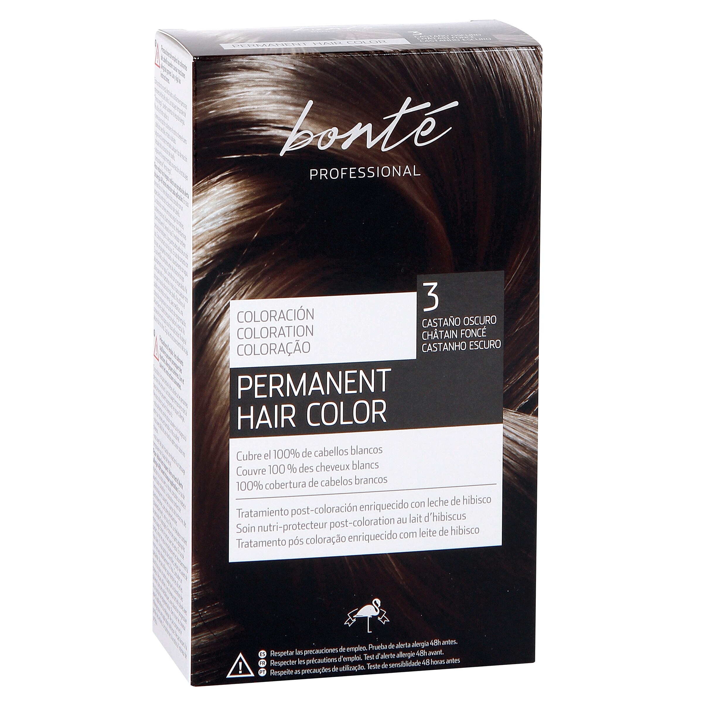 BONTE tinte Castaño Oscuro Nº 3 caja 1 ud