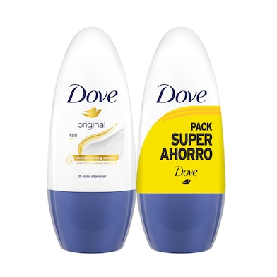 Desodorante roll-on original Dove bote 100 ml - Supermercados DIA