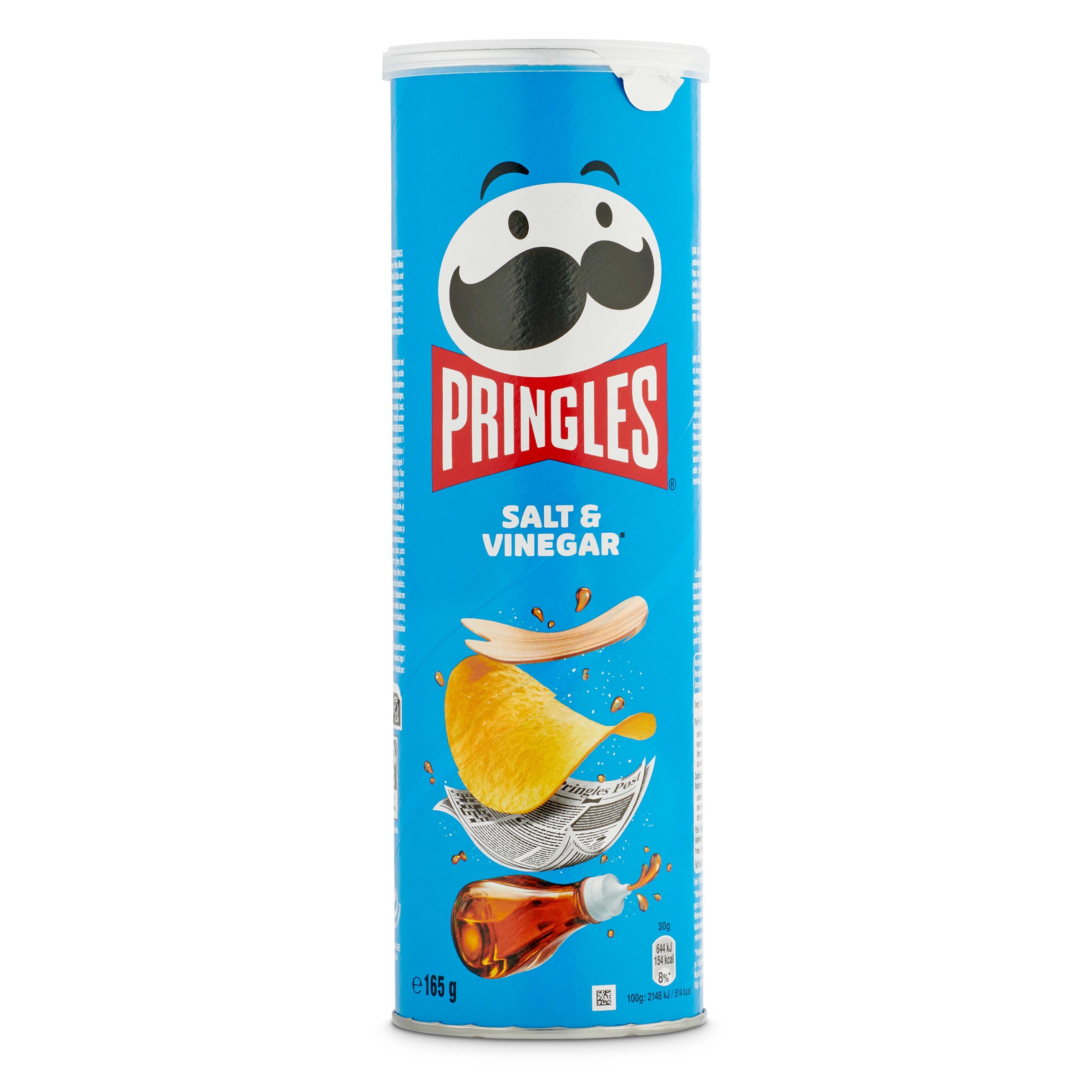 Patatas fritas sal & vinagre PRINGLES   BOTE 165 GR