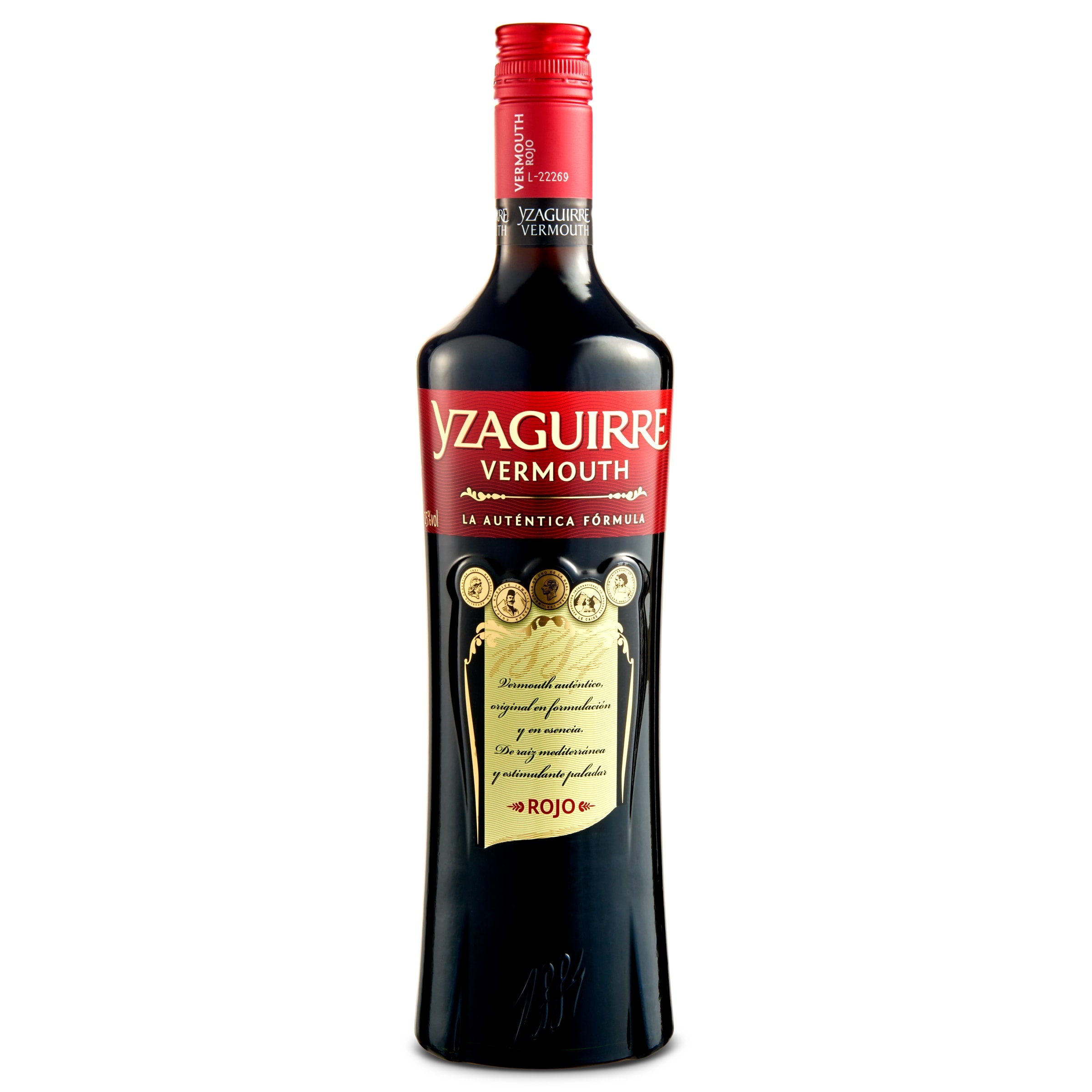 YZAGUIRRE vermouth rojo botella 1 lt