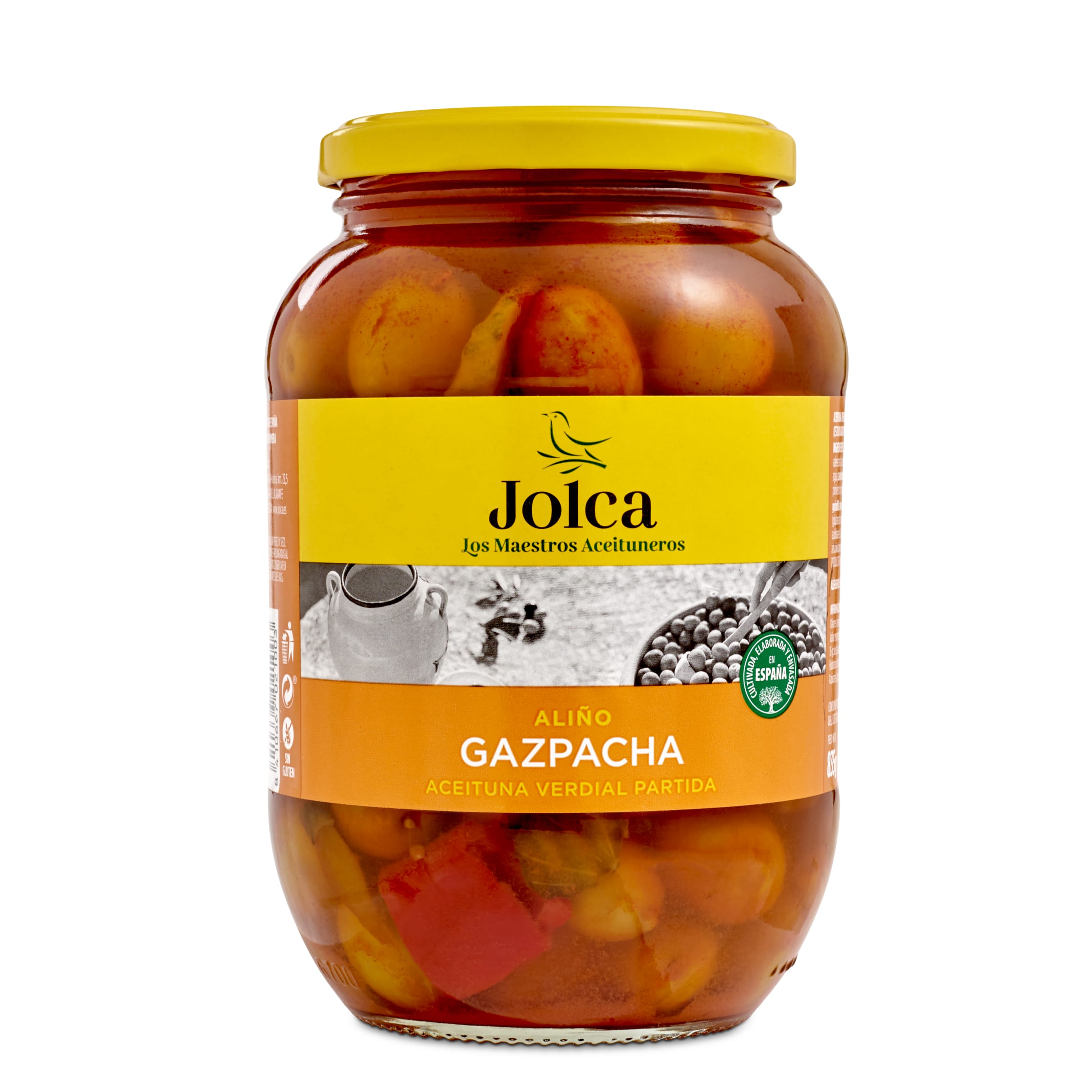 JOLCA aceitunas gazpacha frasco 500 gr
