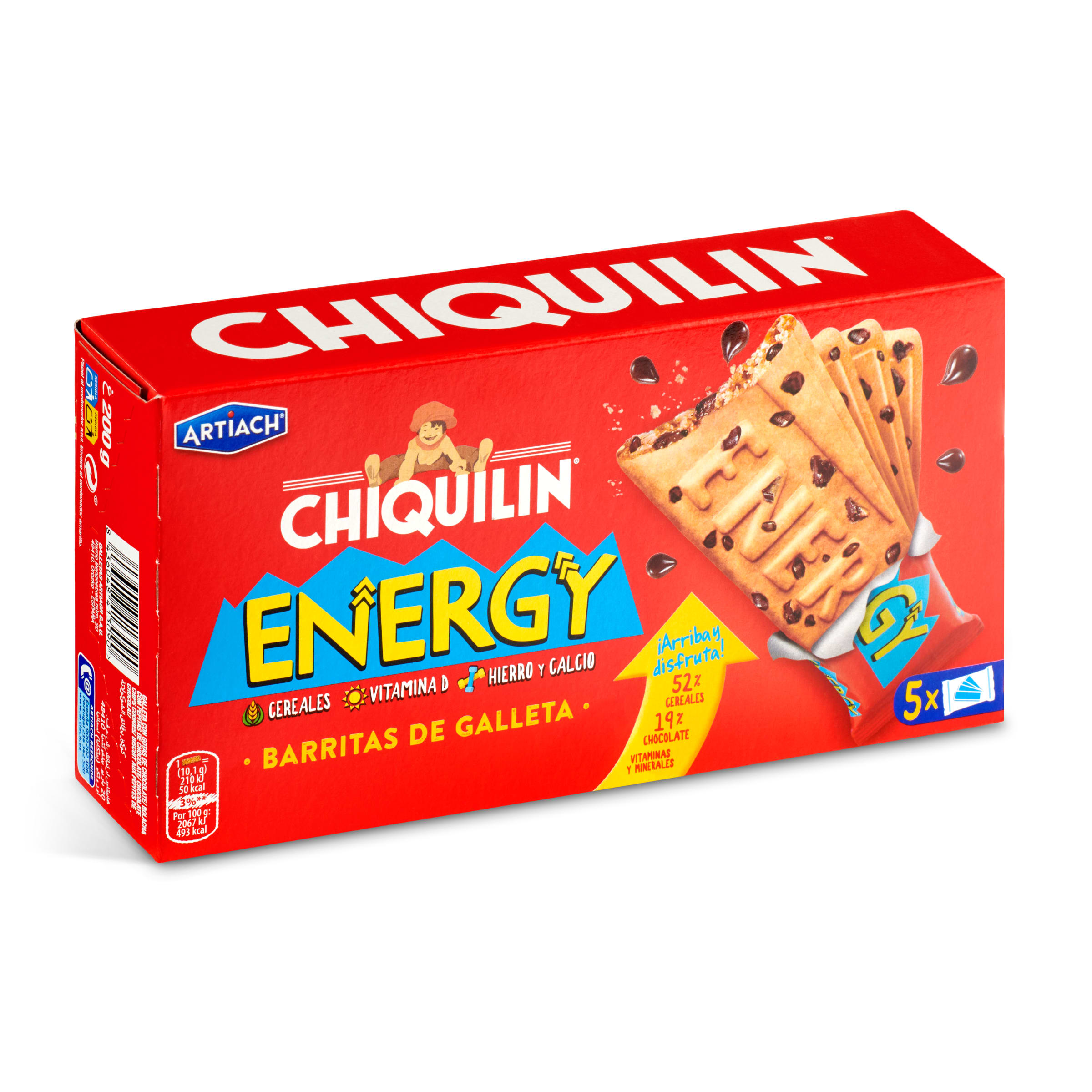 CHIQUILIN energy galleta paquete 200 gr