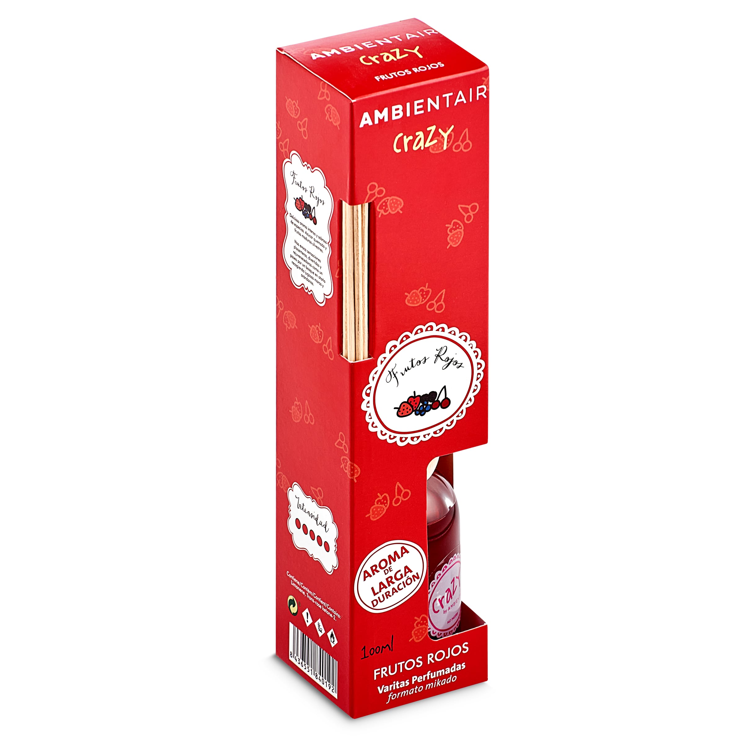 NATURAL FRAGANCES ambientador mikado frutos rojos 100 ml