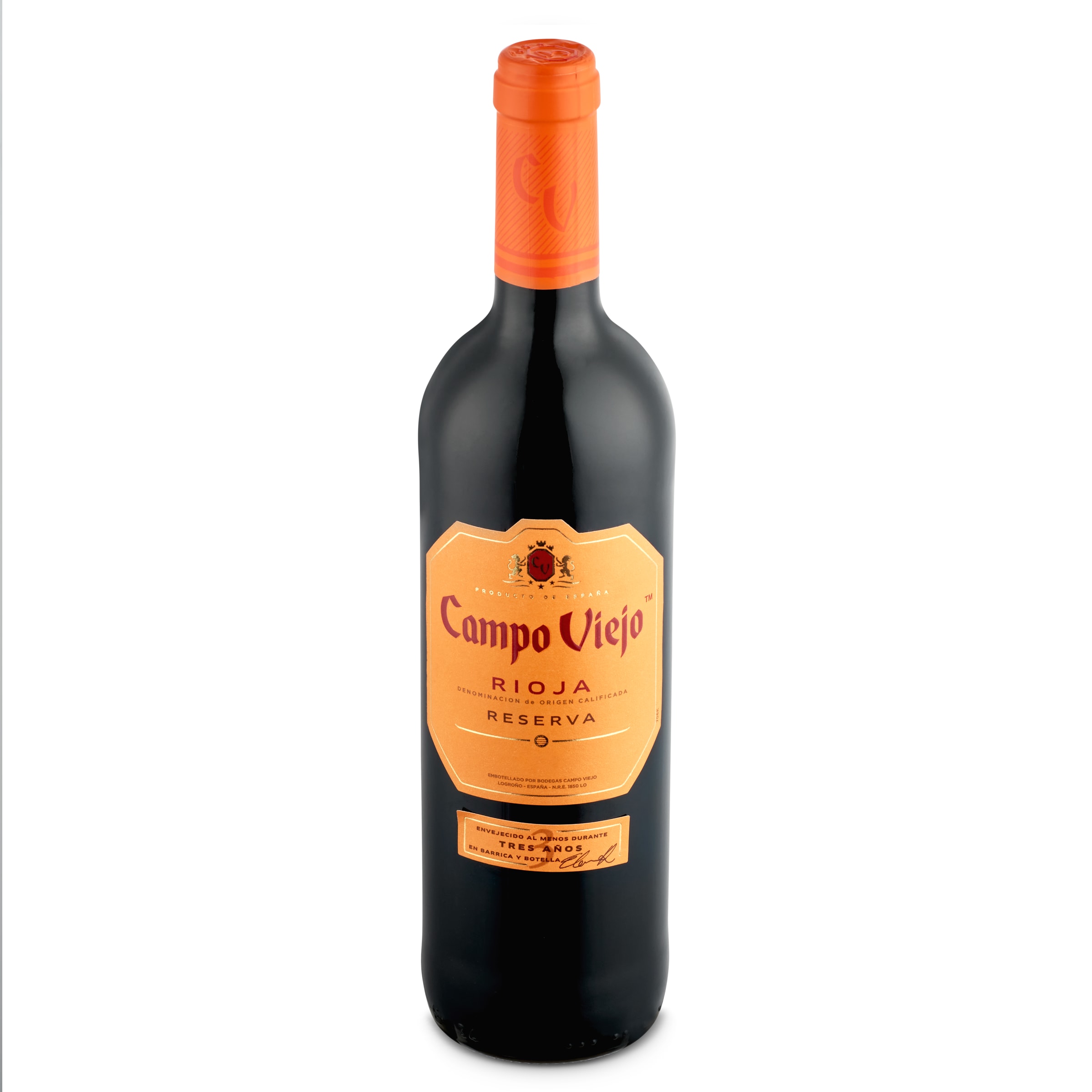CAMPO VIEJO vino tinto reserva DO rioja botella 75 cl
