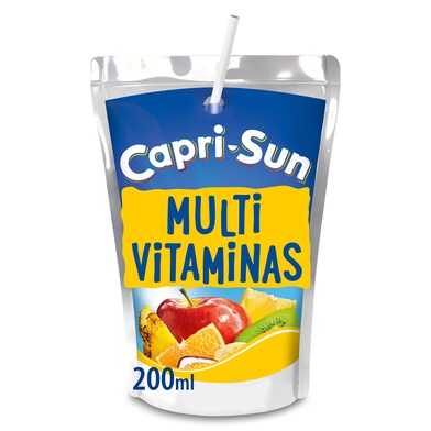 Refresco multivitaminas sin gas Capri-sun bolsa 200 ml-0