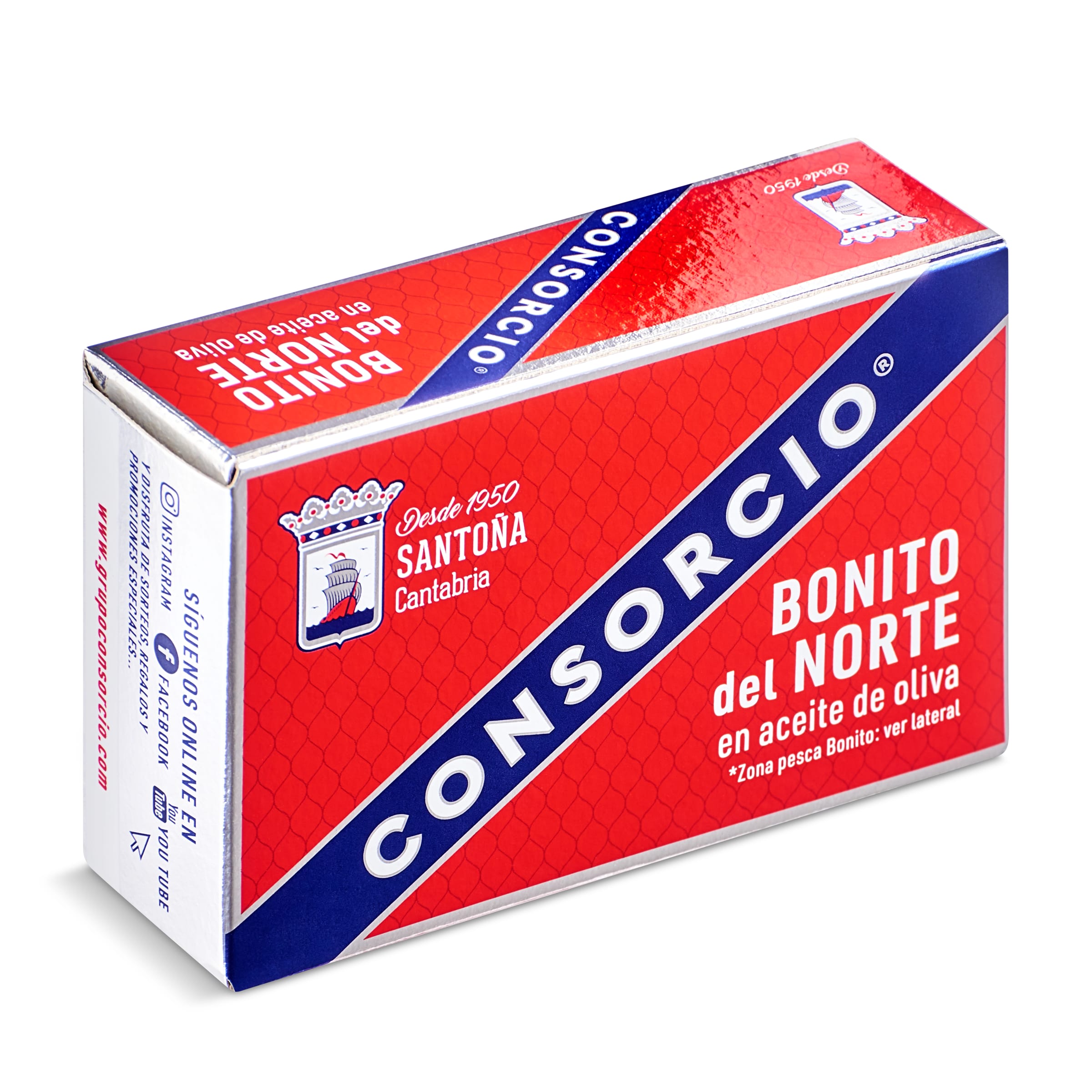 CONSORCIO bonito del norte en aceite de oliva lata 82 gr