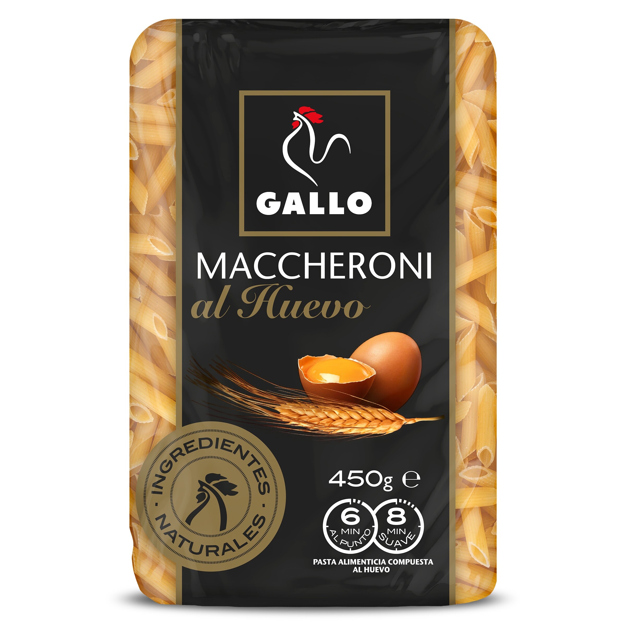 Macarrones al huevo Gallo 450 g